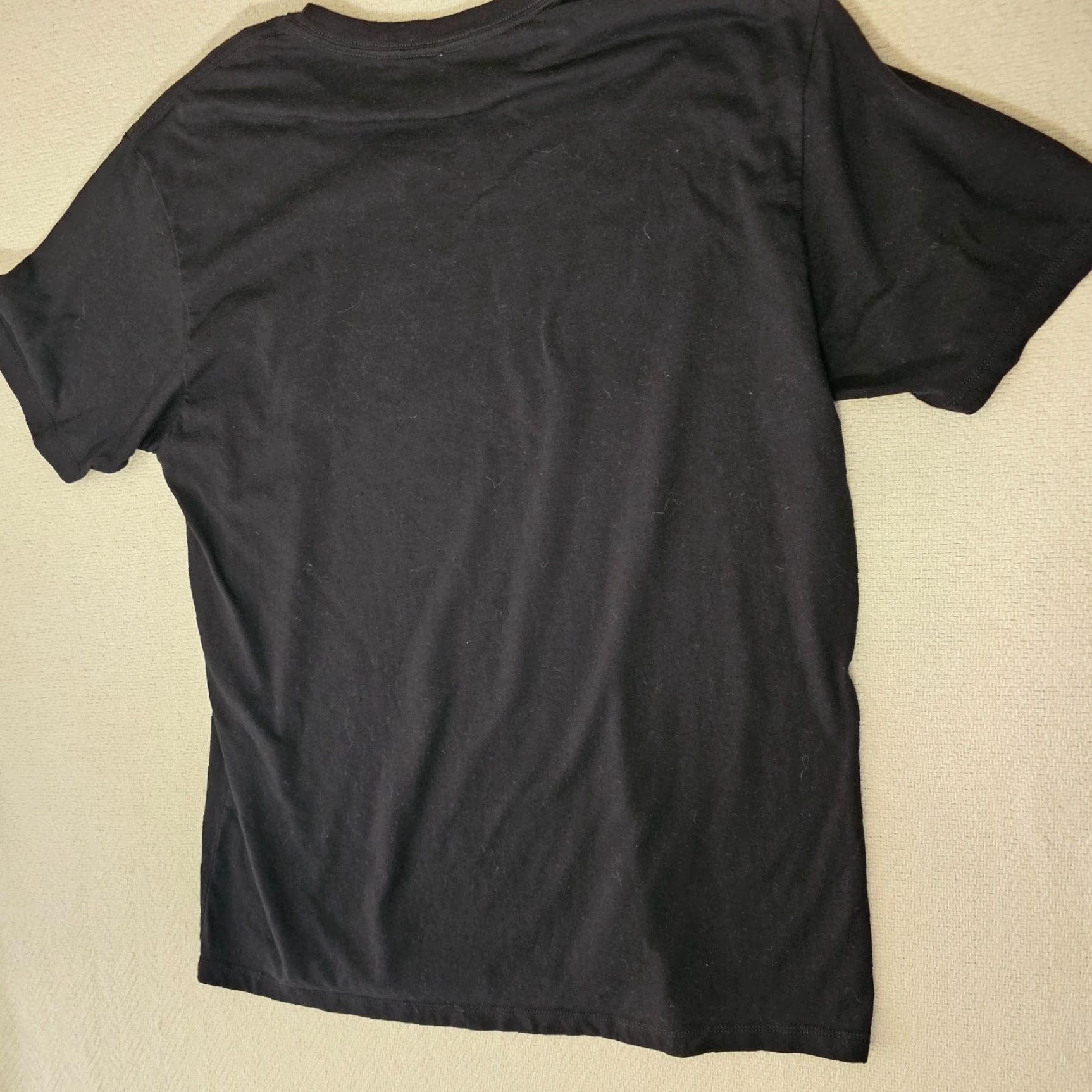 Vintage VINTAGE Goodie Two Sleeves Shirt Men L Black Cotton Crew Neck Short Sleeve Party Like A Rockstar Hippo Funny Animals Size US L / EU 52-54 / 3 - 7 Thumbnail