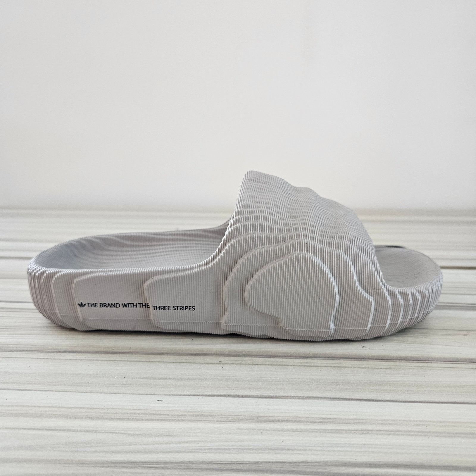 Adidas Adidas Originals Adilette 22 Men's Slide Sandals Gray Size 6 Size US 6 / EU 39 - 2 Thumbnail