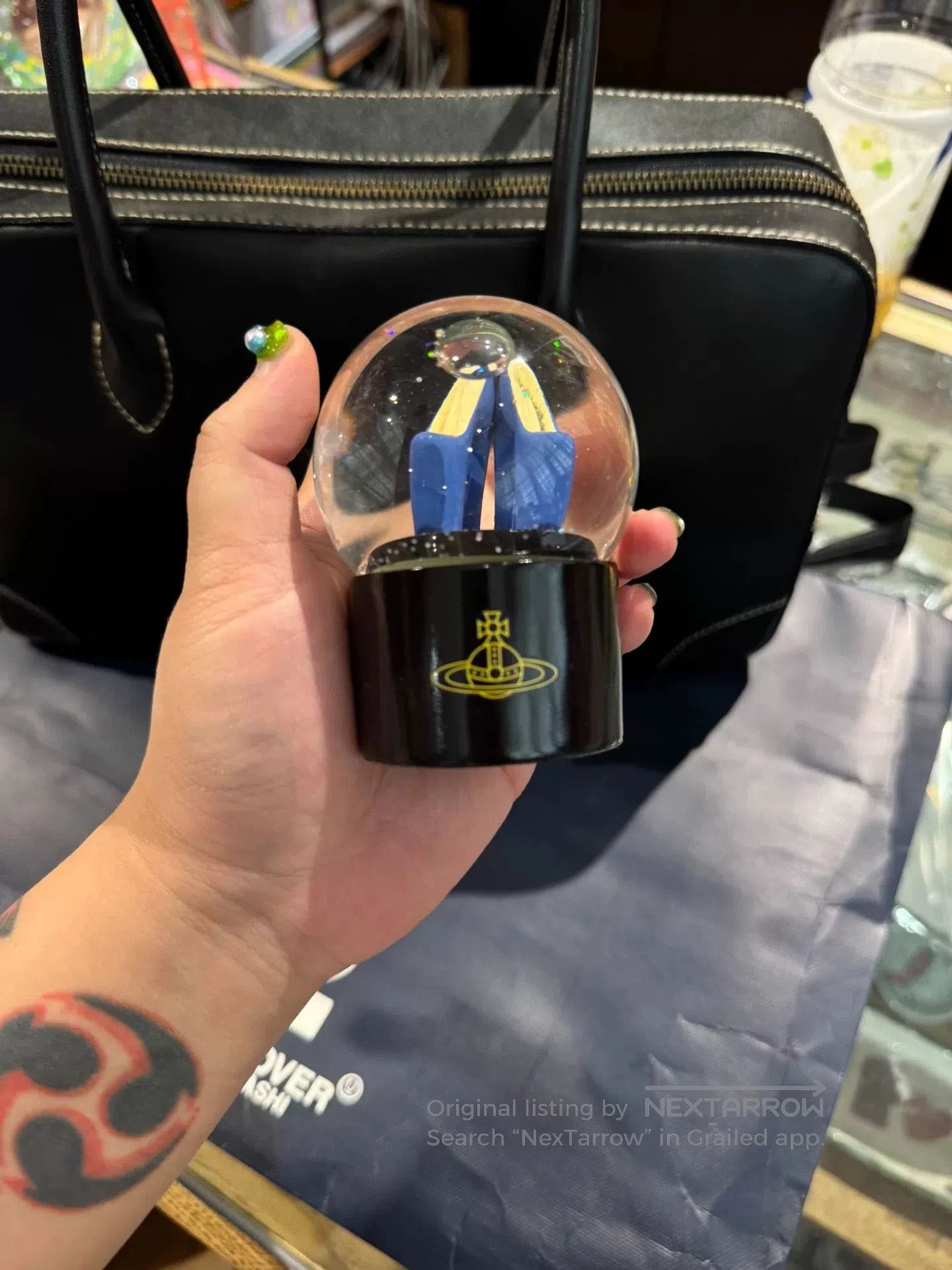 Vivienne Westwood Vivienne Westwood Blue High Heels Snow Globe. Size US 8 / IT 38 - 2 Thumbnail