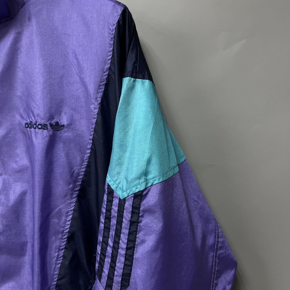 Adidas Adidas Vintage 90s Tracksuit Jacket + Pants full shell set Size US M / EU 48-50 / 2 - 11 Thumbnail