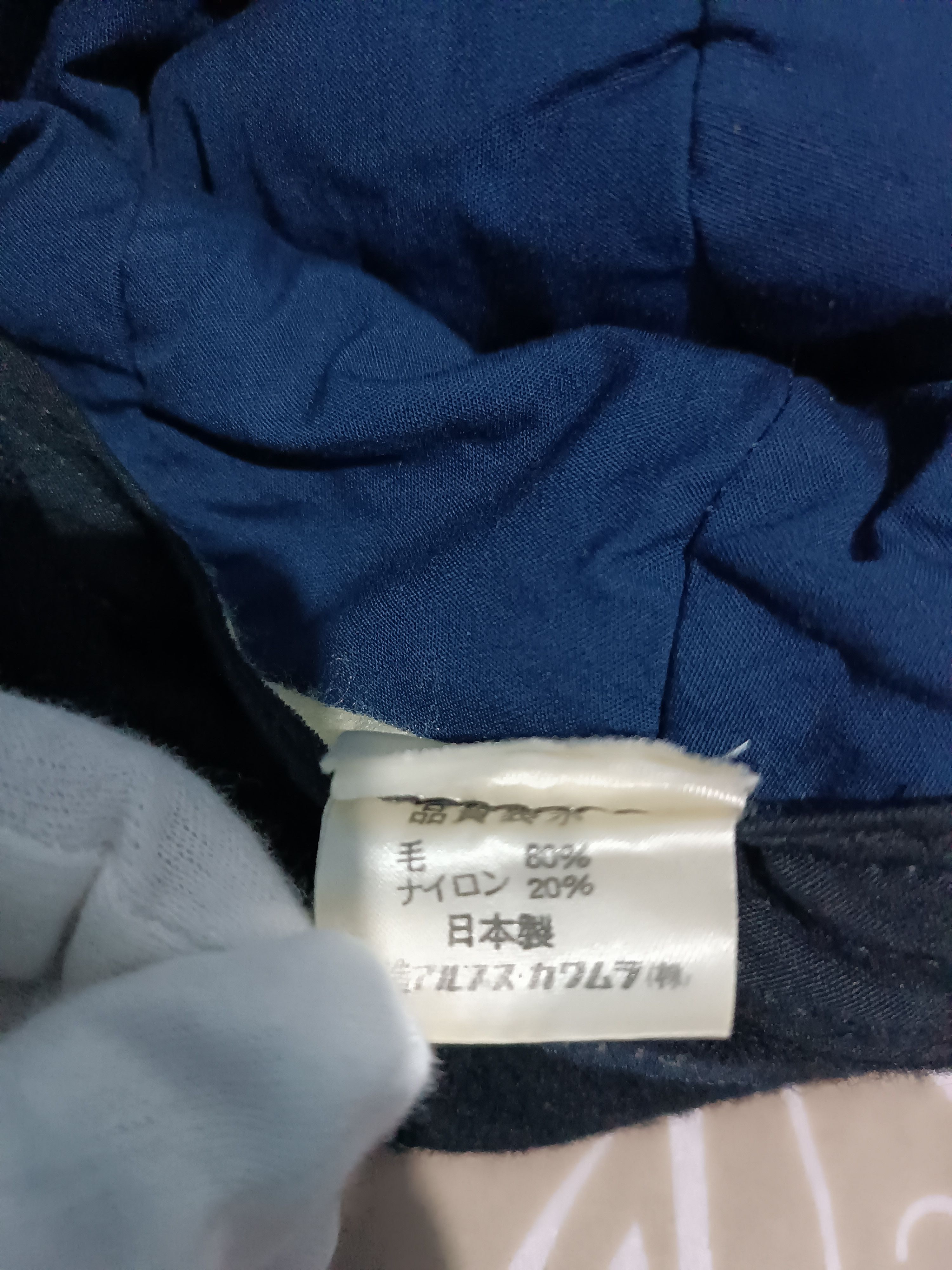 Designer × Vintage Flat Cap Elle Homme Paris Wool Size ONE SIZE - 8 Thumbnail