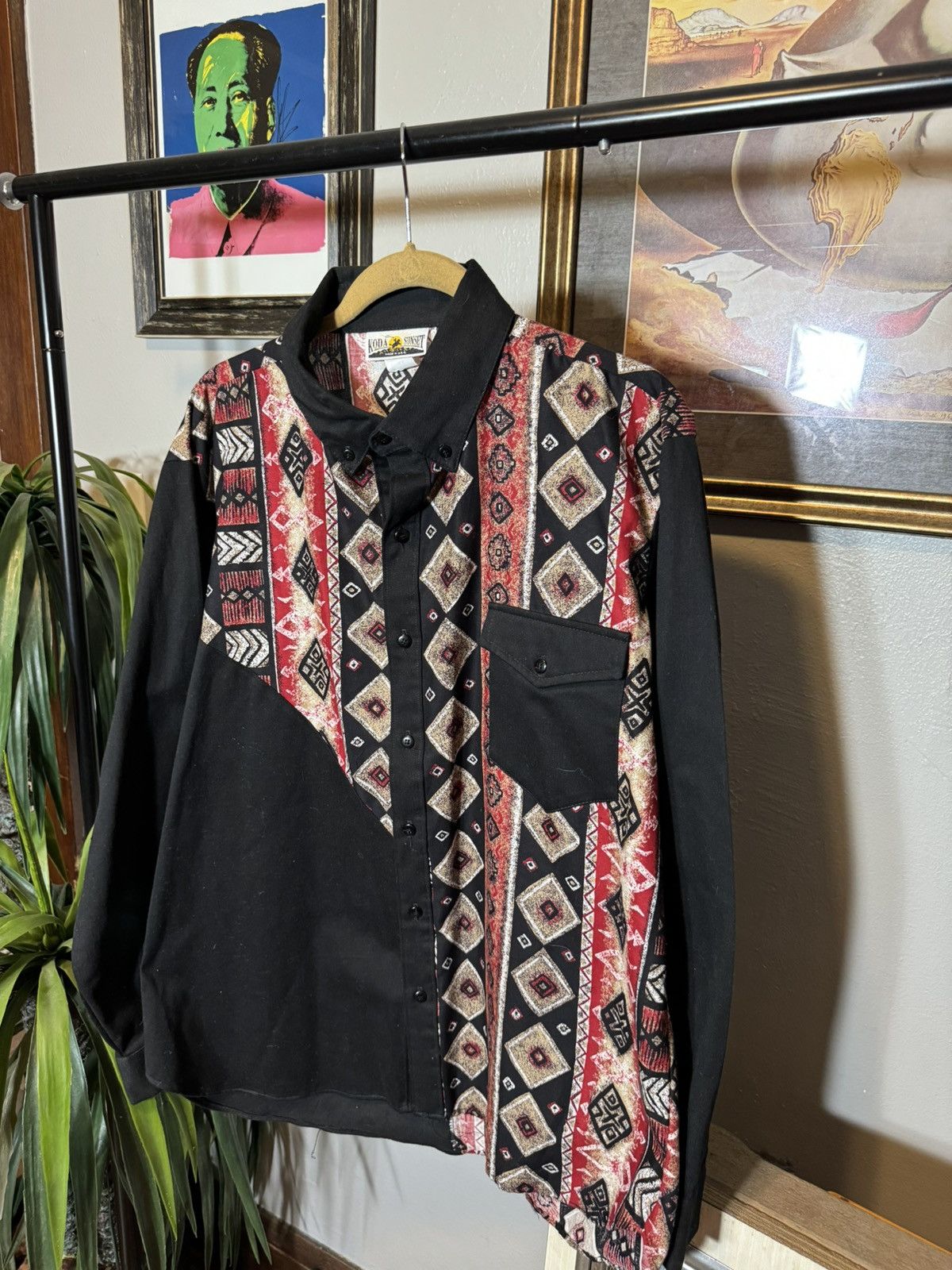 Vintage Vintage Western Wear Shirt Size US XL / EU 56 / 4 - 3 Thumbnail