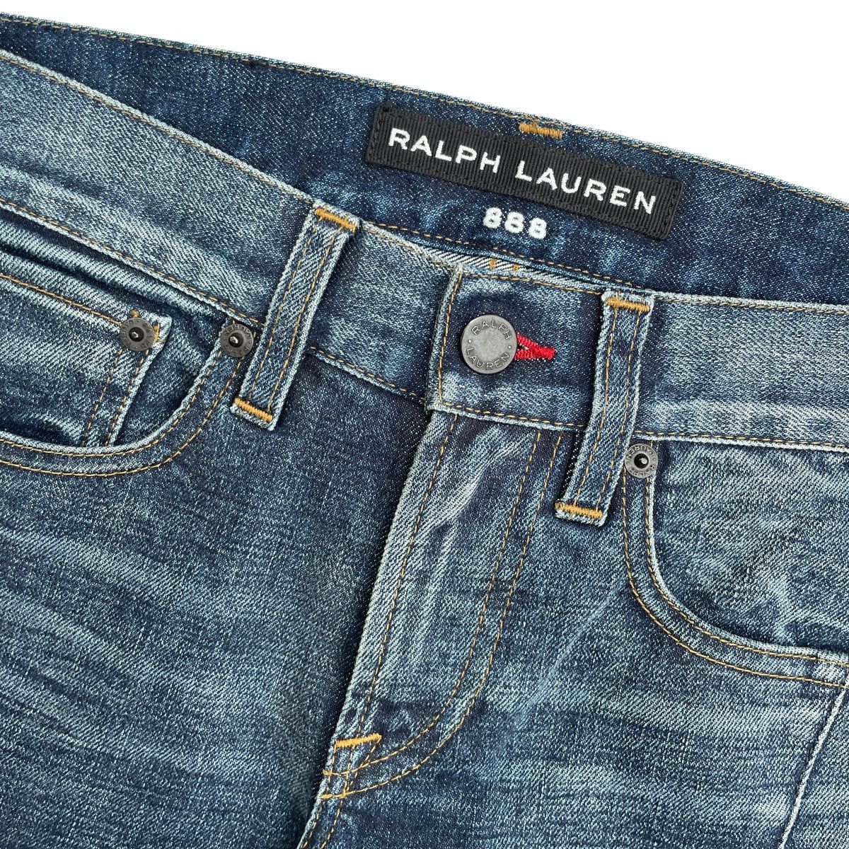 Ralph Lauren Black Label Ralph Lauren Black Label Denim Biker Skinny Jeans Size 29" - 4 Thumbnail