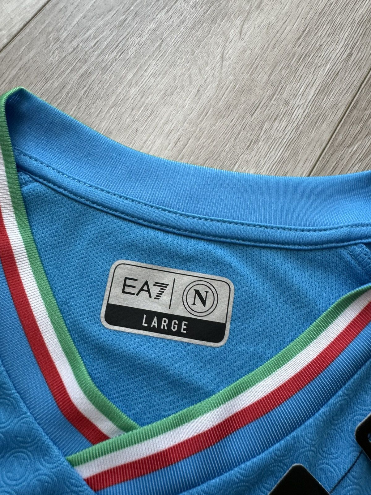 Emporio Armani Emporio Armani Giovanni Di Lorenzo Napoli Jersey (Maradona) Size US L / EU 52-54 / 3 - 5 Thumbnail
