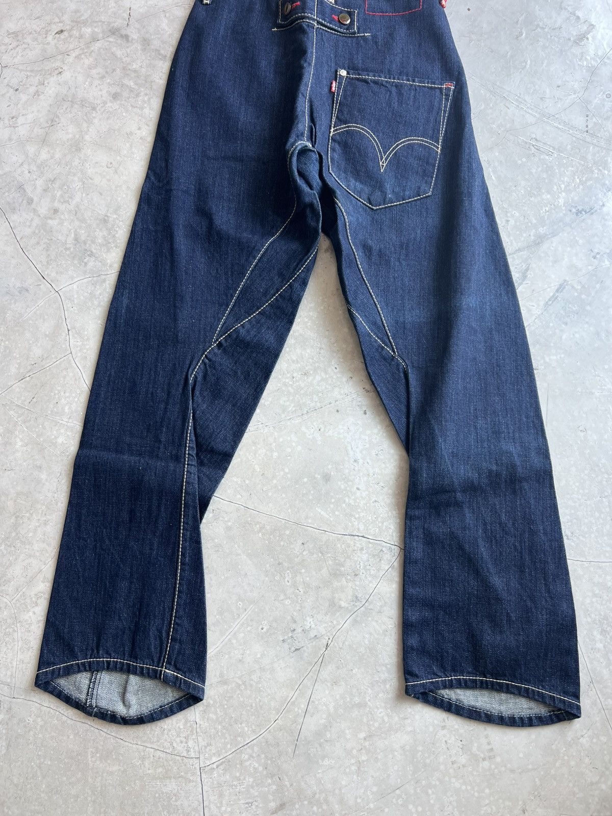Levi's Levis Engineered Jeans Cinch Back Actual 29x32 Size US 29 - 6 Thumbnail