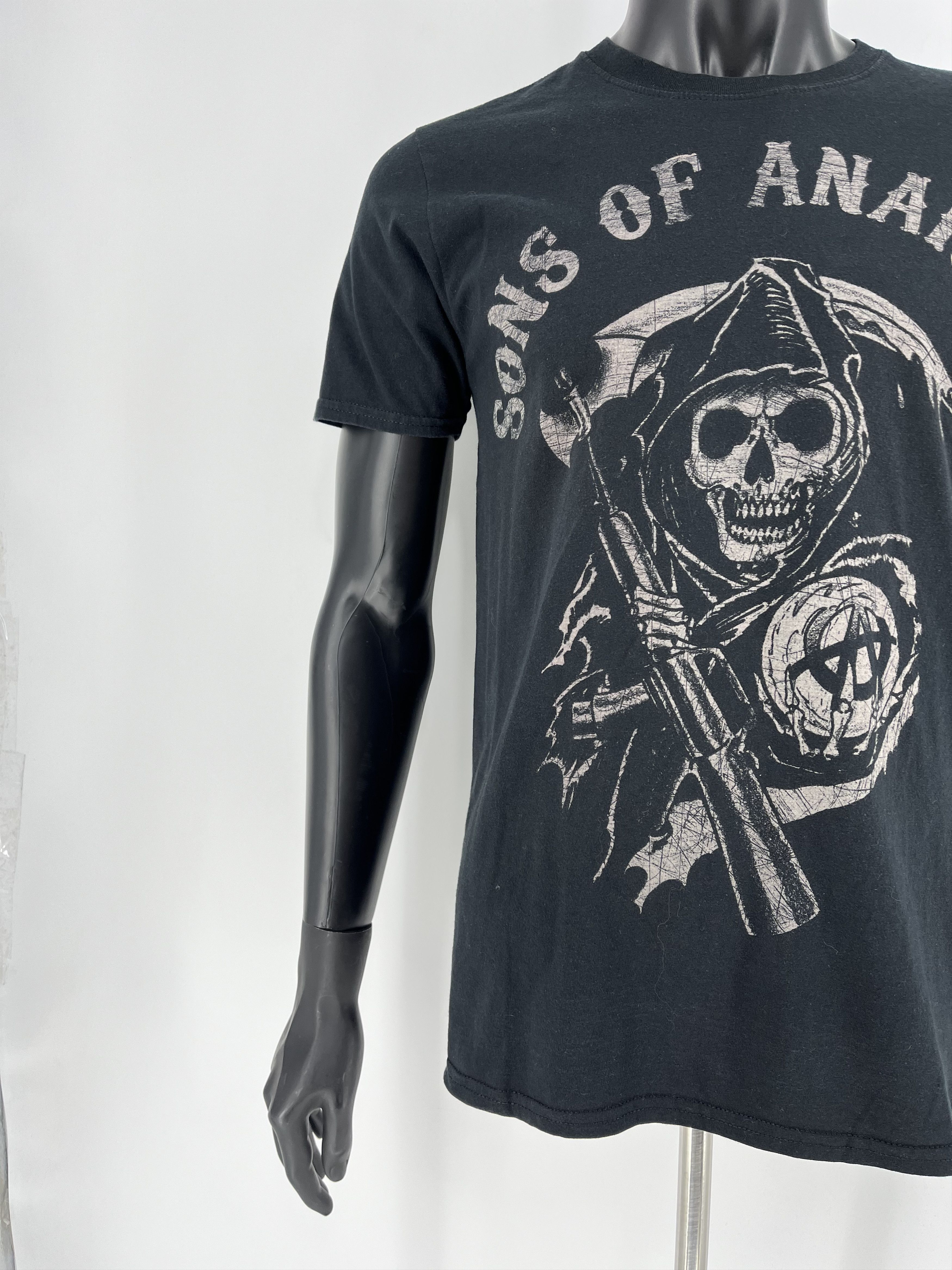 Band Tees × Vintage Vintage SOA Sons Of Anarchy Vintage Band Graphic Tee Sz M Size US M / EU 48-50 / 2 - 8 Thumbnail