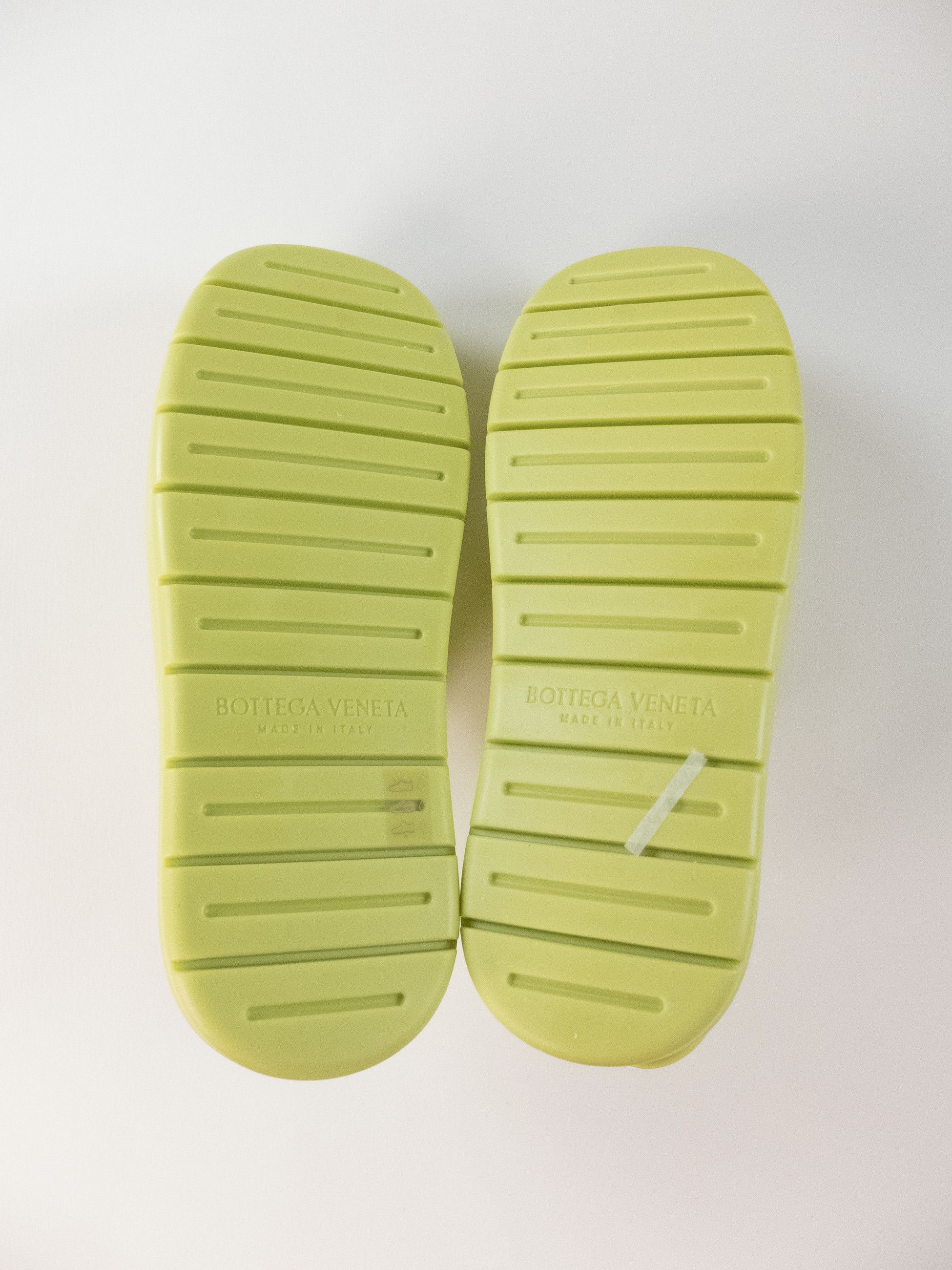 Bottega Veneta BOTTEGA VENETA Puddle green rubber slingback sandal shoes 10 Size US 10 / EU 43 - 7 Thumbnail