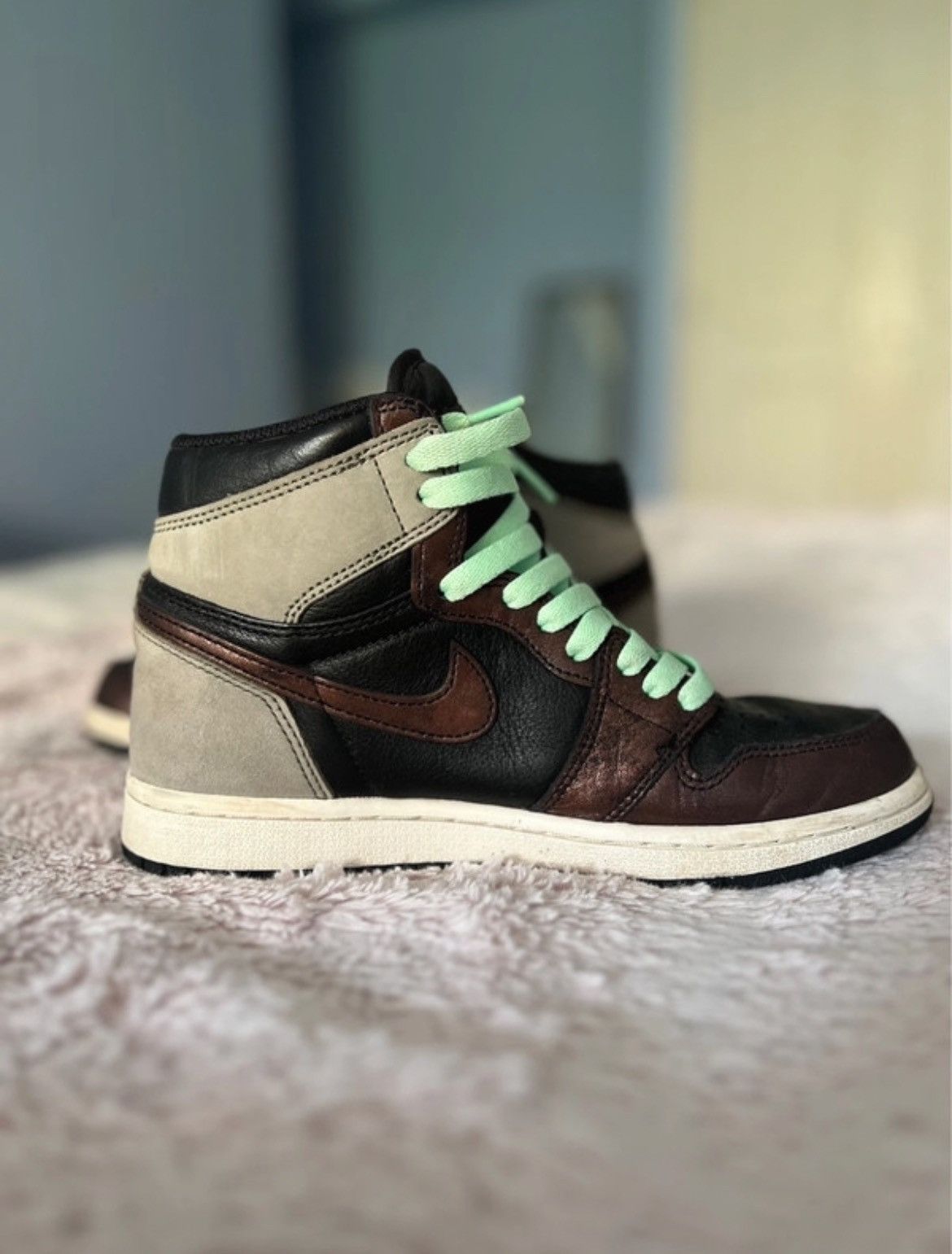 Jordan Brand × Nike Air Jordan 1 Retro High OG Patina Size US 5.5 / IT 35.5 - 8 Thumbnail