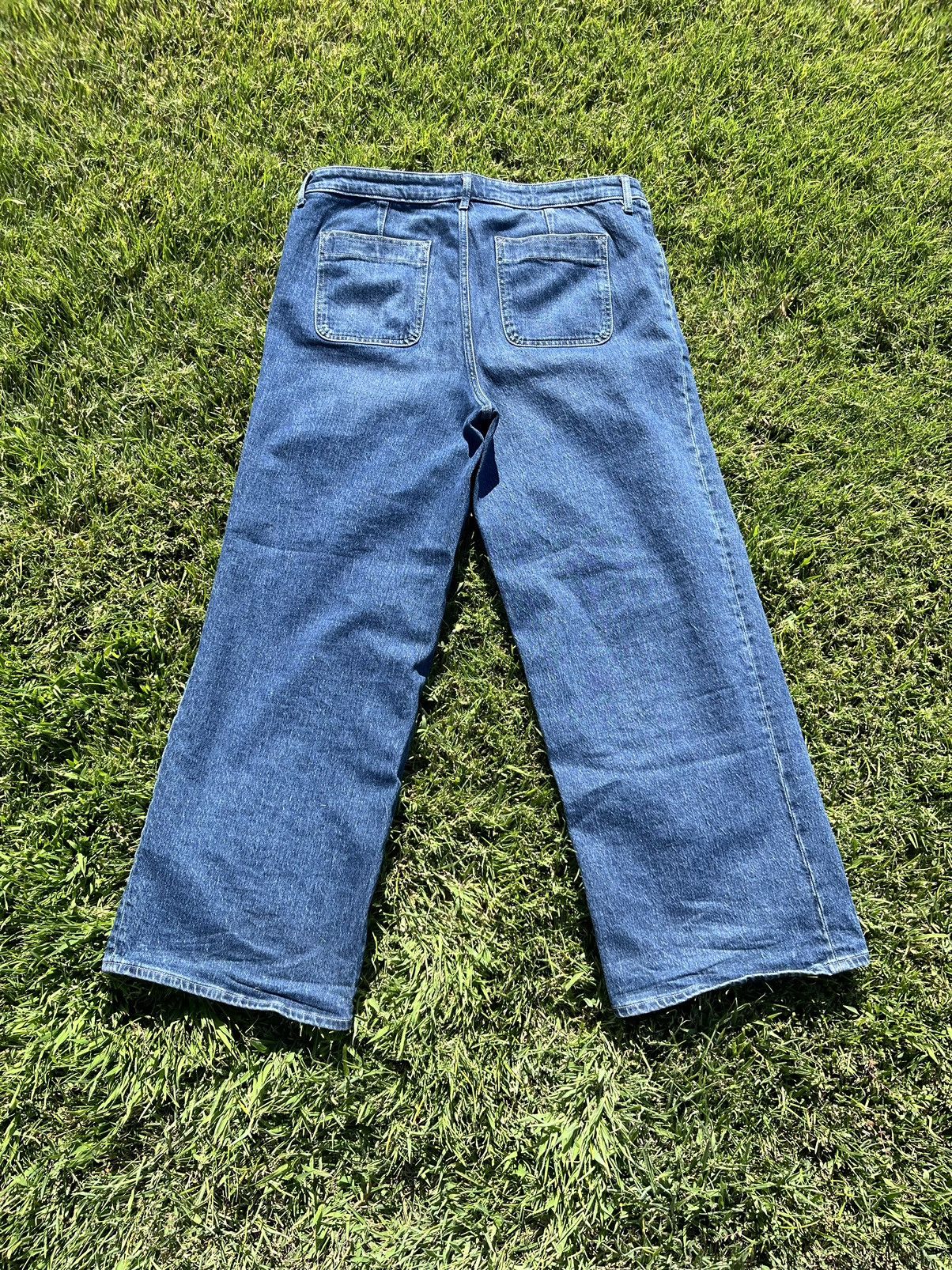 Japanese Brand × Vintage Baggy Denim Size US 34 / EU 50 - 4 Thumbnail