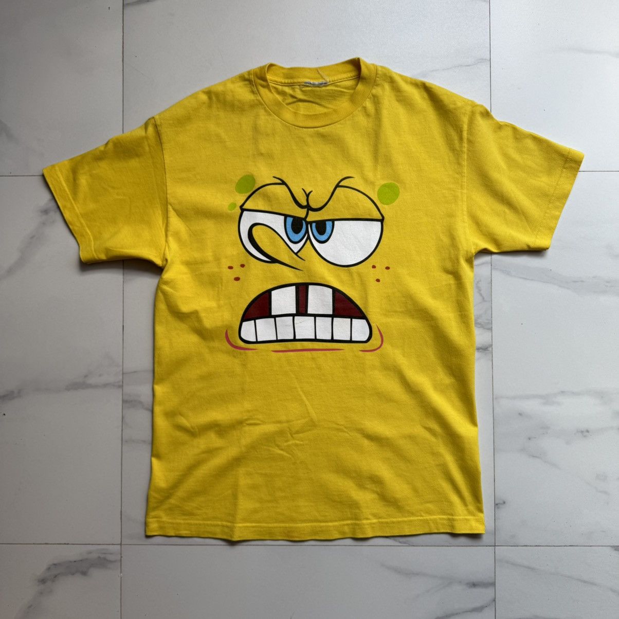 Nickelodeon Vintage Y2K SpongeBob SquarePants Tee Size US L / EU 52-54 / 3 - 2 Thumbnail