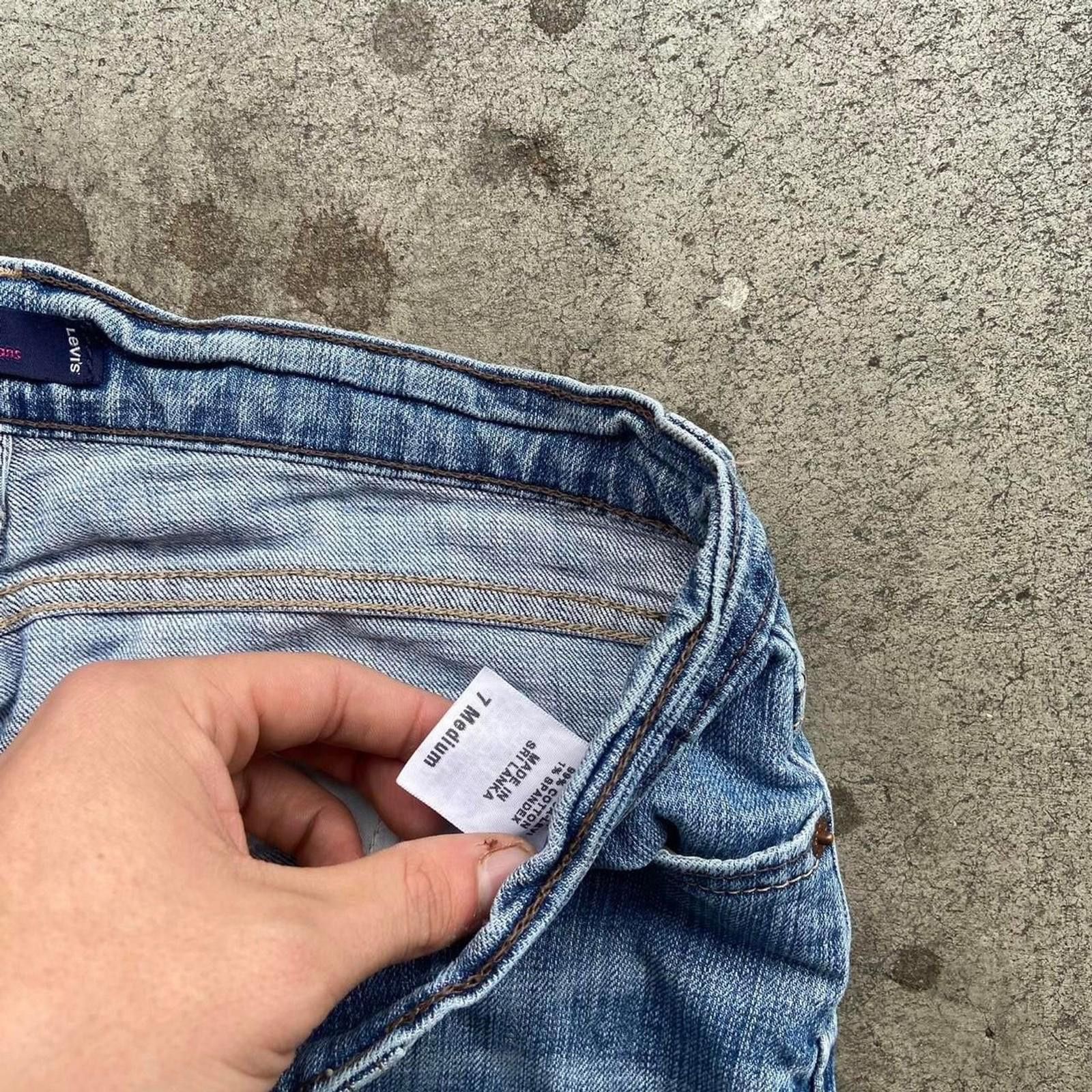 Levi's Womens Levis Tilted 505 Jeans Womens Size 7 Size US 32 / EU 48 - 3 Thumbnail