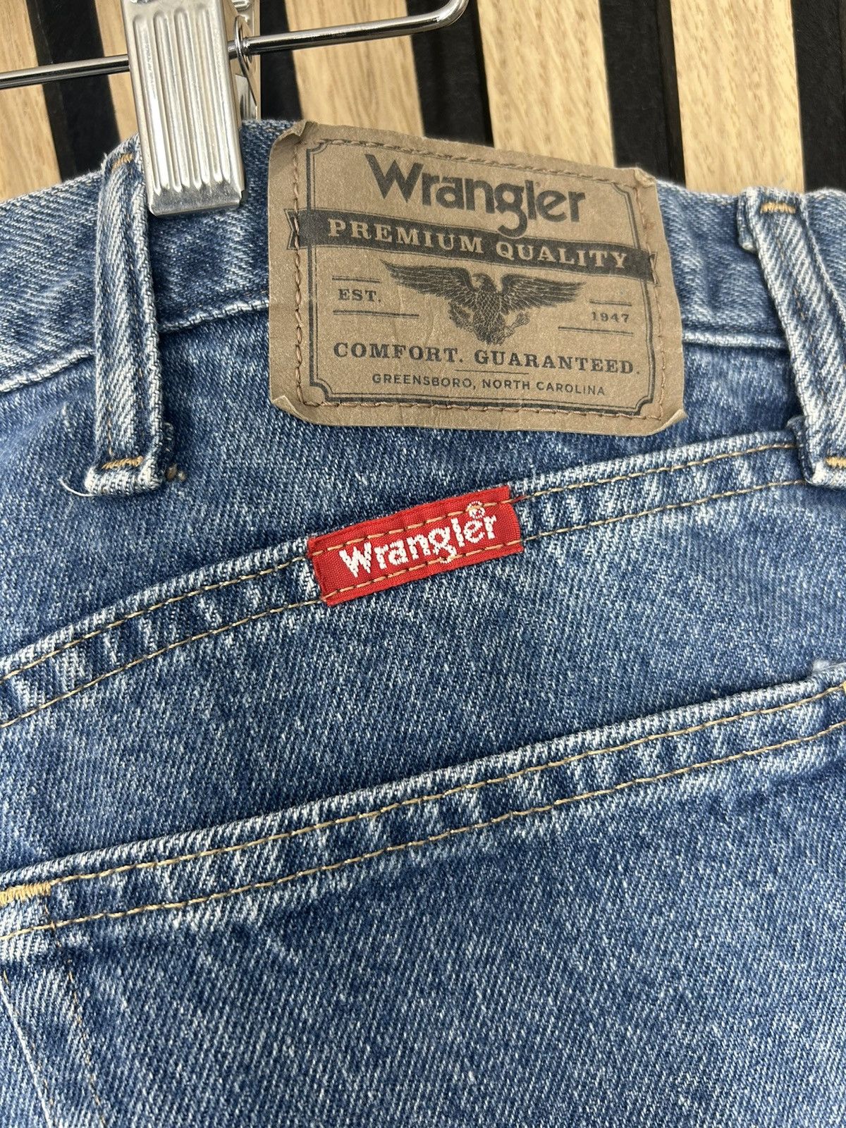 Wrangler Wrangler w34 y2k vintage style regular fit Size US 34 / EU 50 - 7 Thumbnail