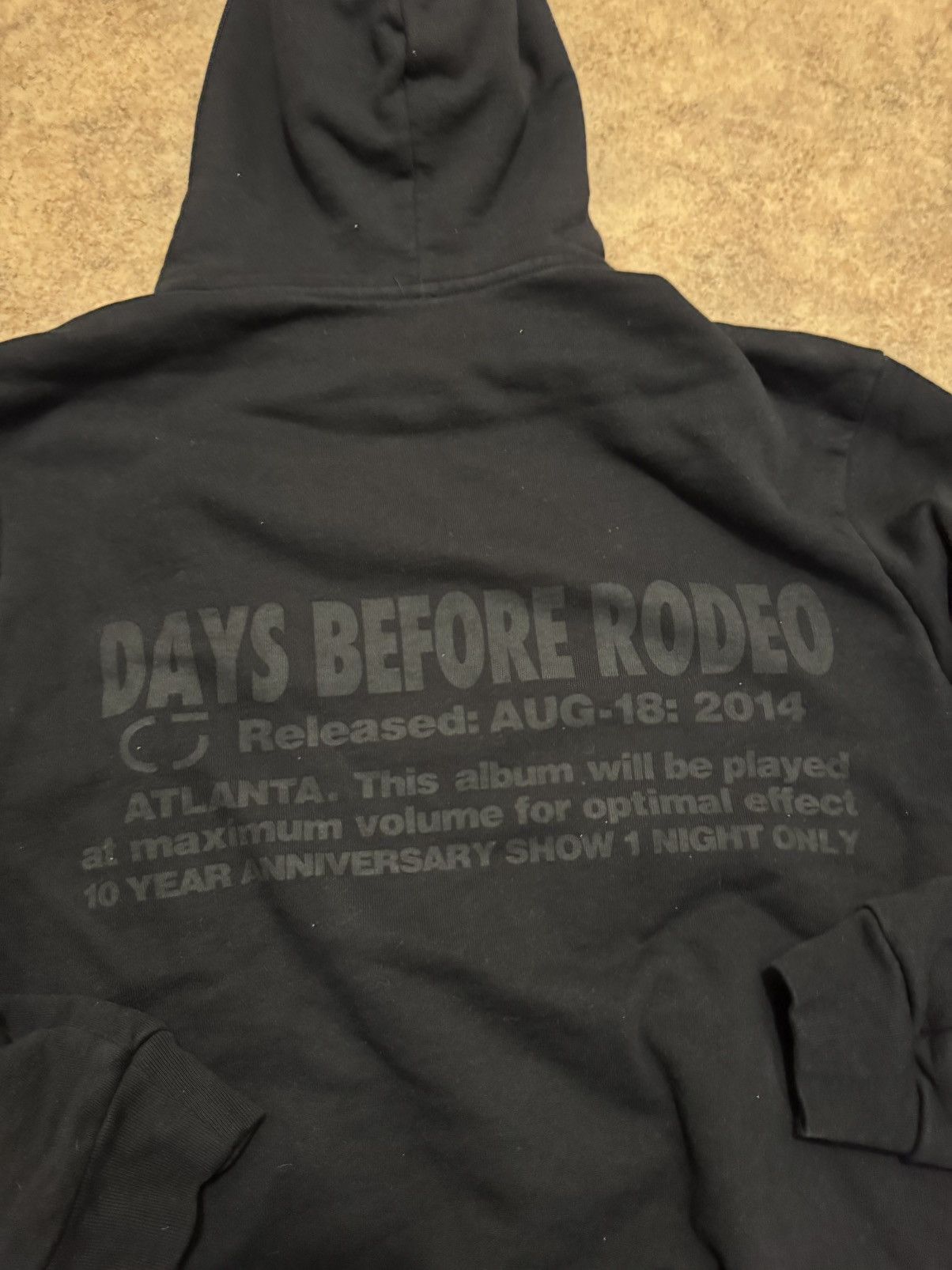 Travis Scott Days Before Rodeo 10 Year Anniversary Hoodie Travis Scott Size US M / EU 48-50 / 2 - 4 Thumbnail