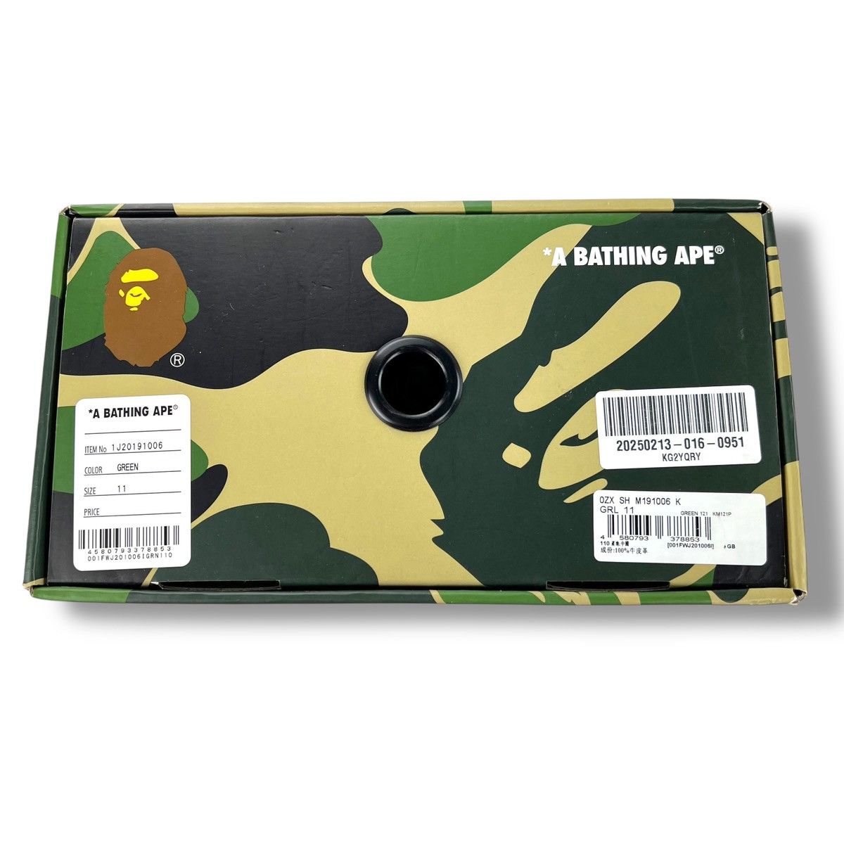 Bape Bape Bapesta Green Trainers Size US 11 / EU 44 - 6 Thumbnail