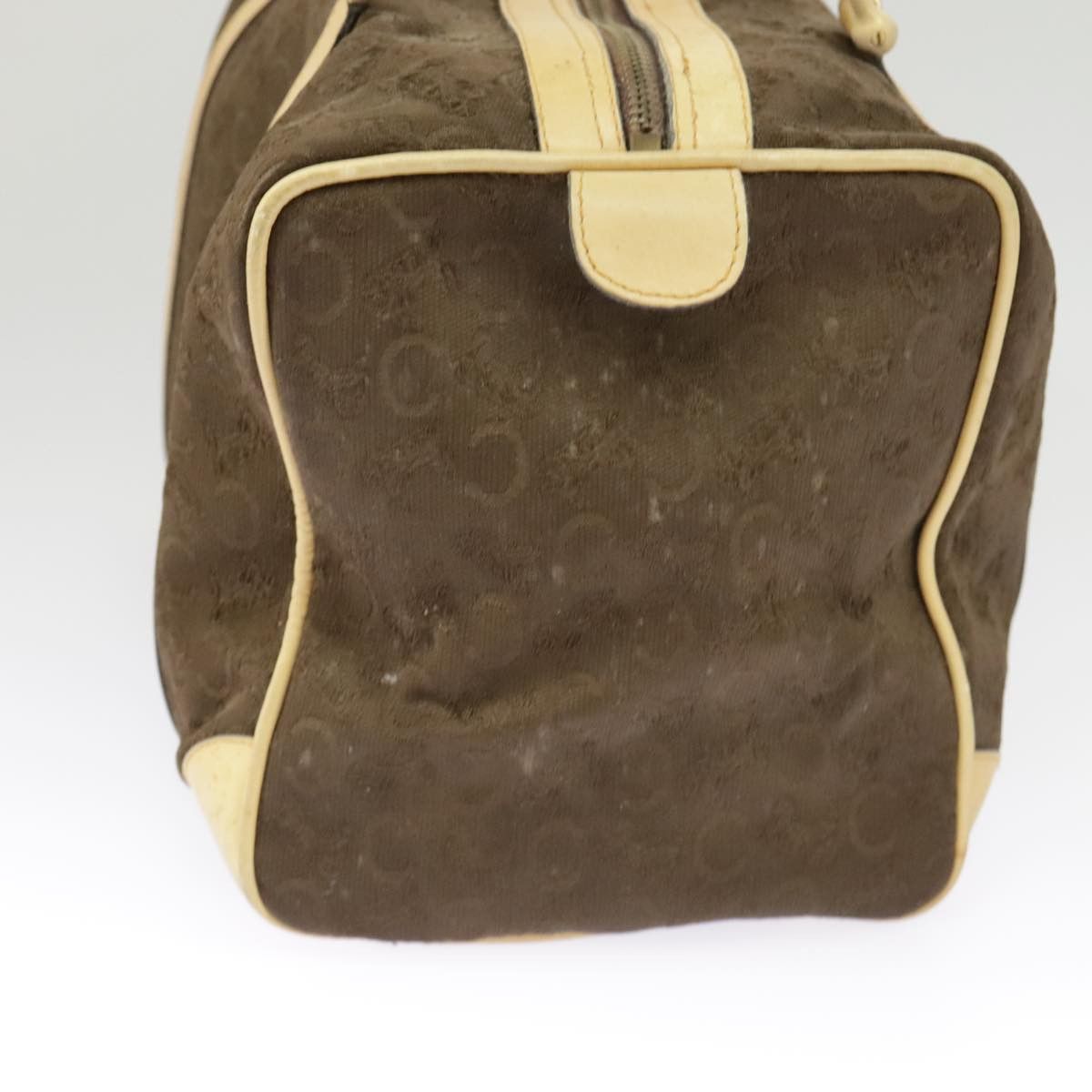 Celine CELINE C Saluki Hand Bag Canvas Brown Size ONE SIZE - 5 Thumbnail