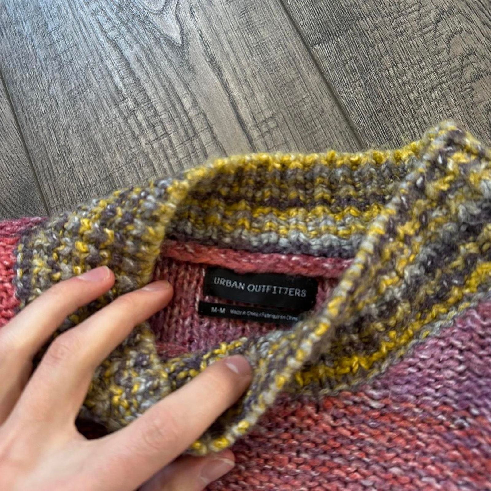 Urban Outfitters Urban Outfitters Cropped Lenon Striped Knit Shrug Sweater Size M / US 6-8 / IT 42-44 - 4 Thumbnail