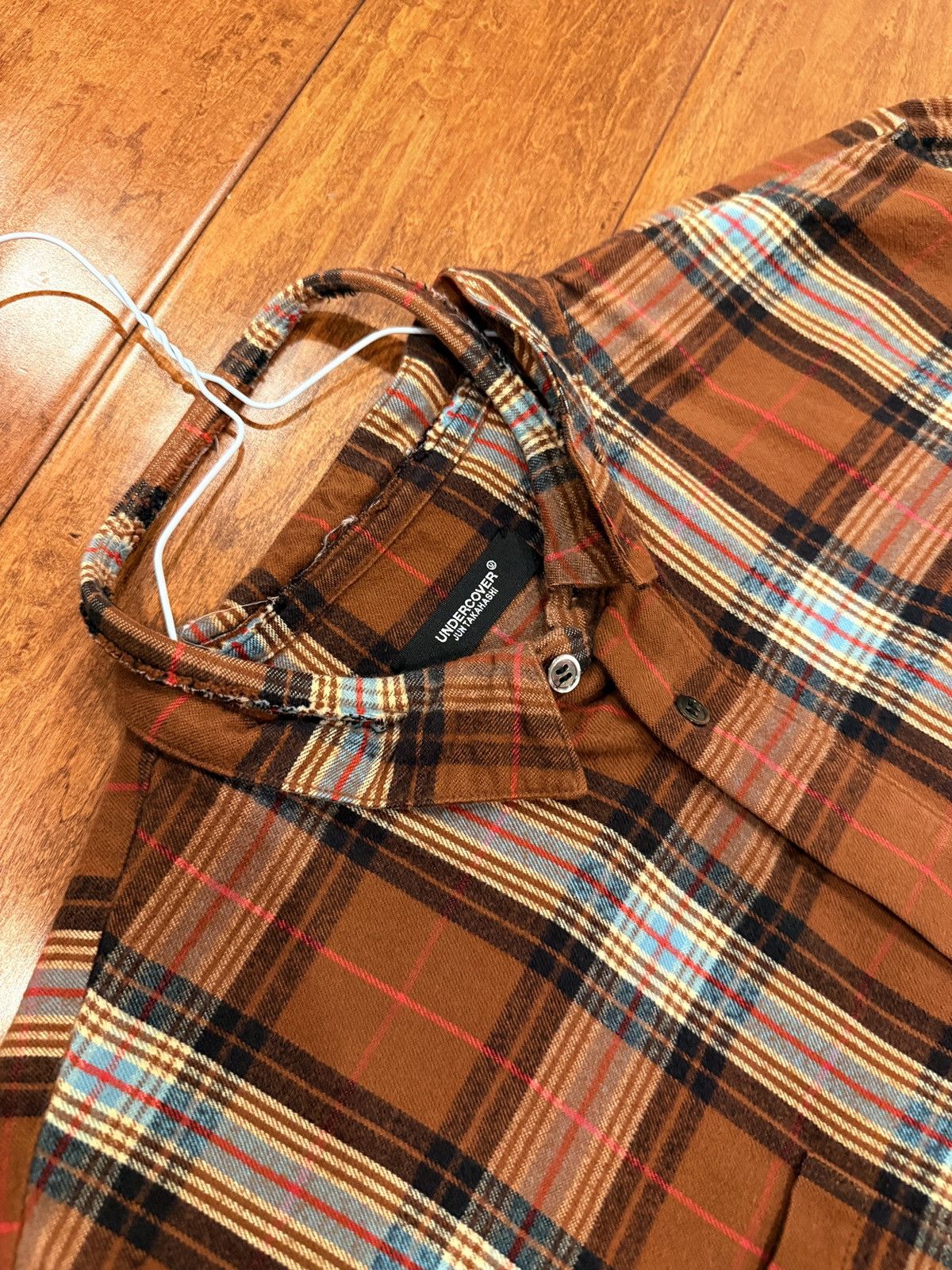 Undercover Undercover split collar flannel Size US XL / EU 56 / 4 - 2 Thumbnail