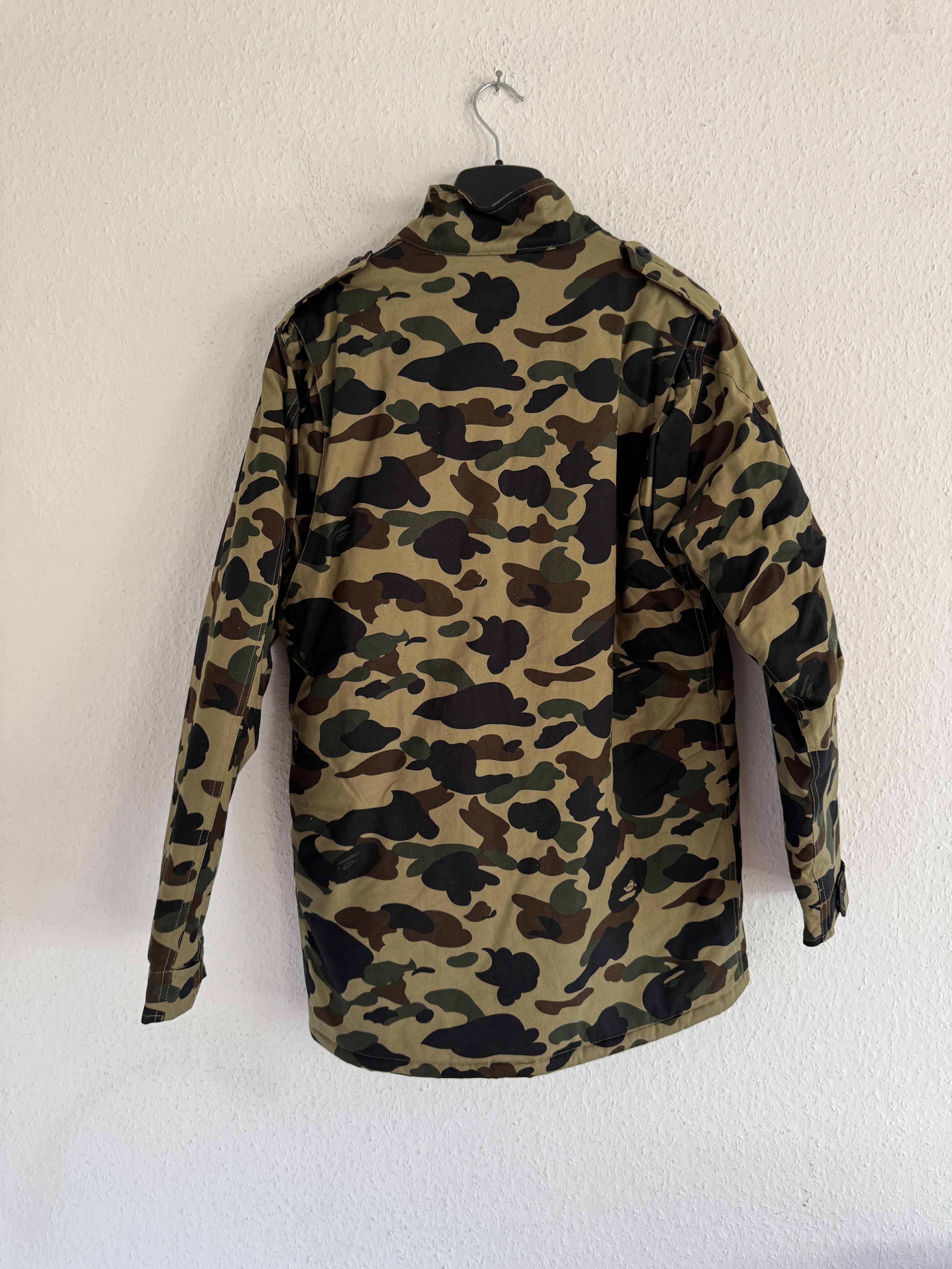 Bape Camo Duck Wide Long Jacket Size US XL / EU 56 / 4 - 17 Thumbnail