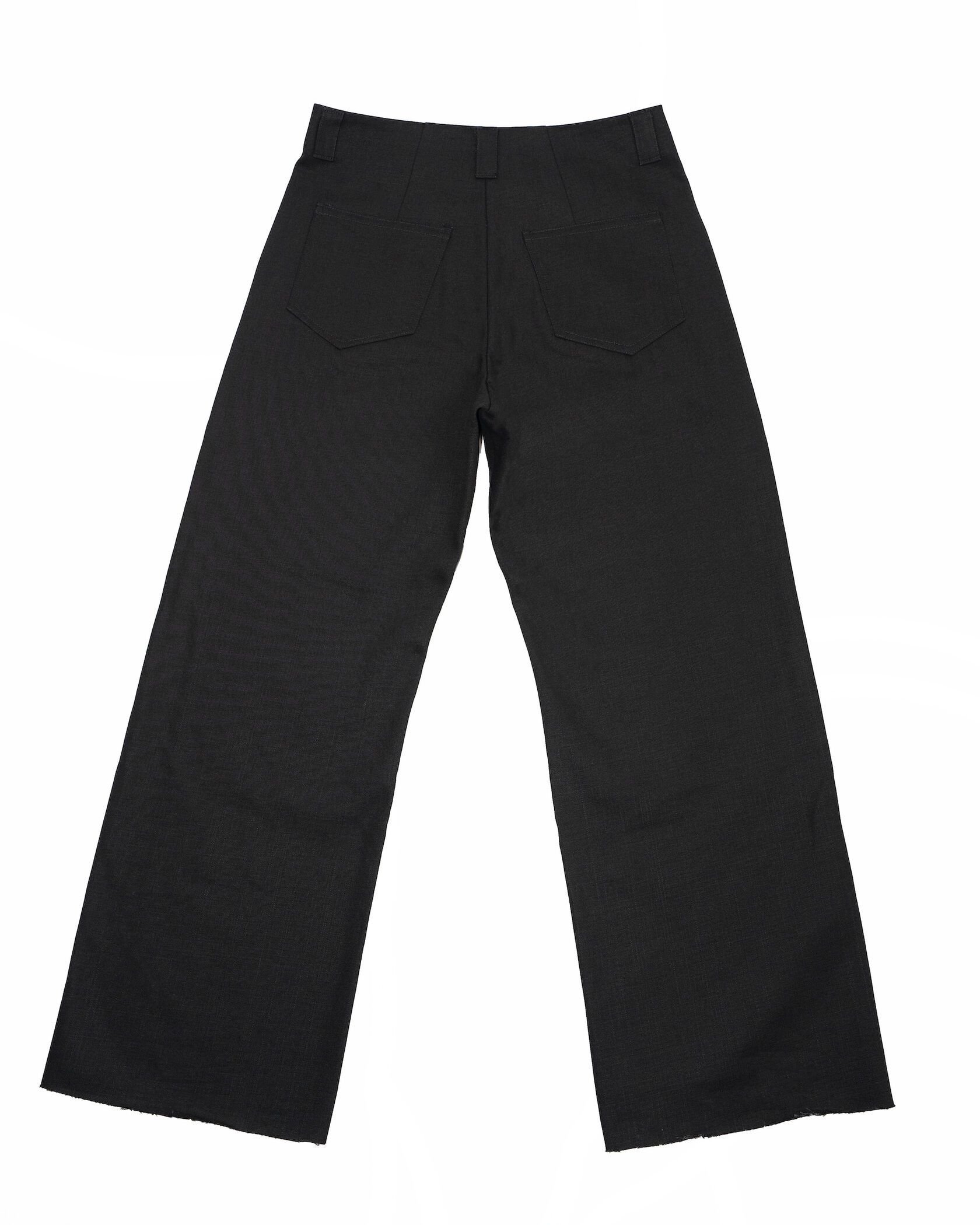 Other NKTRMNV WIDE DENIM PANTS BLACK 01.01 Size US 36 / EU 52 - 5 Thumbnail
