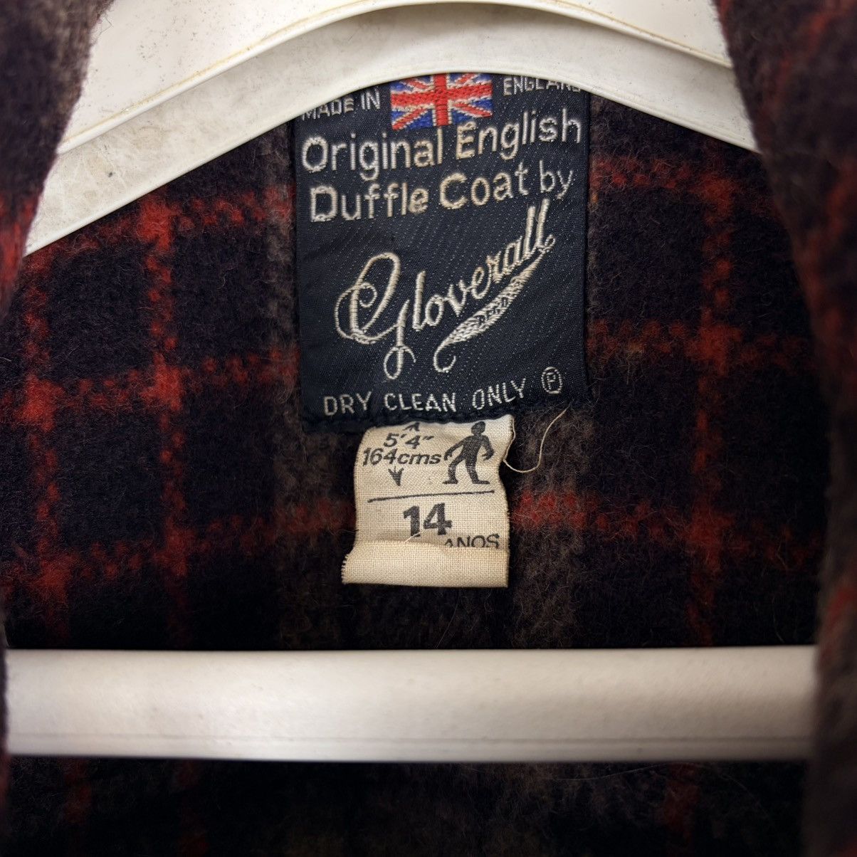 Gloverall Vintage 80s Gloverall Coat Wool Women Jacket England Size S / US 4 / IT 40 - 8 Thumbnail