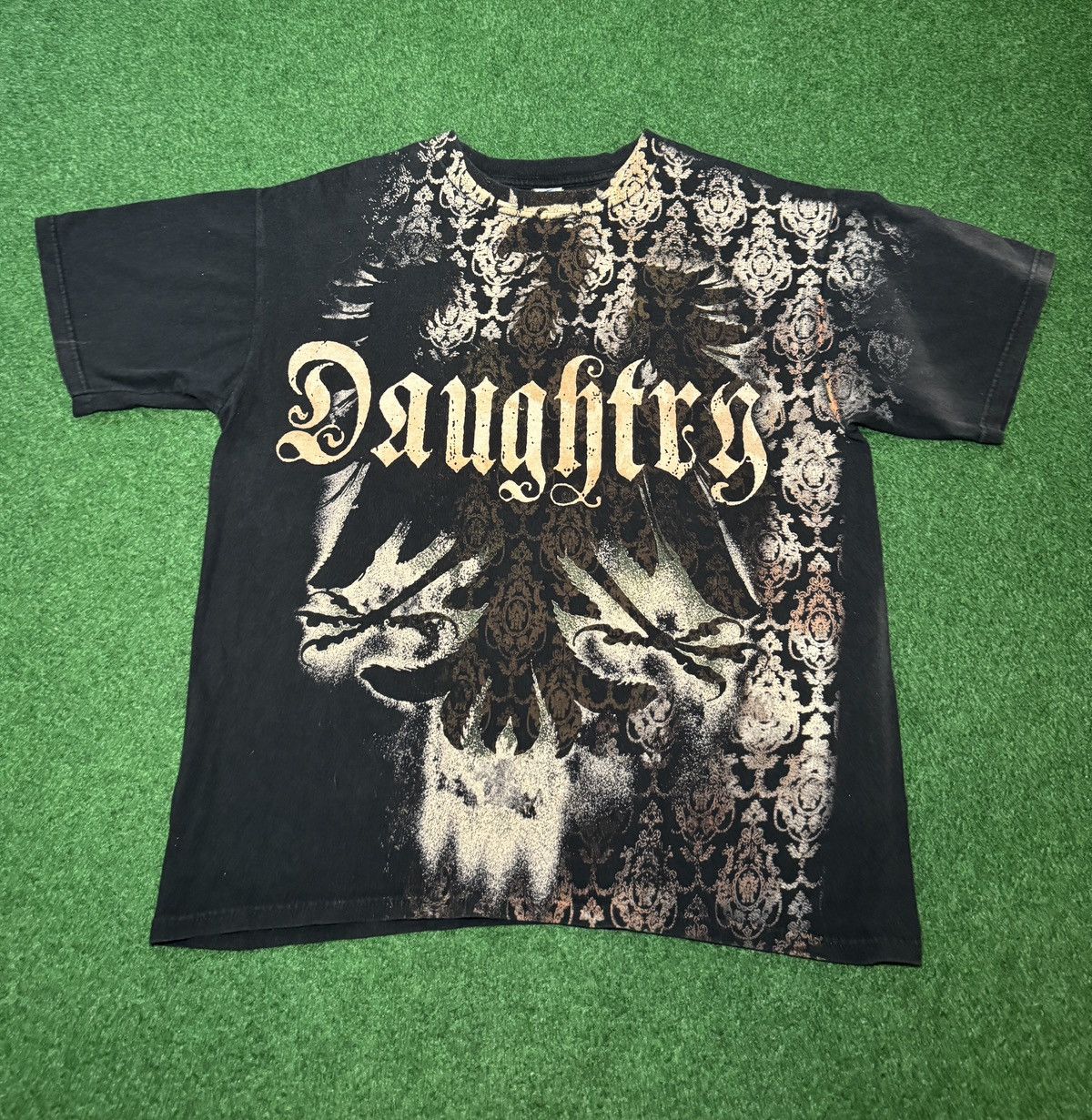 Y2K Daughtry Affliction Style Band Grunge Punk Rock T Shirt