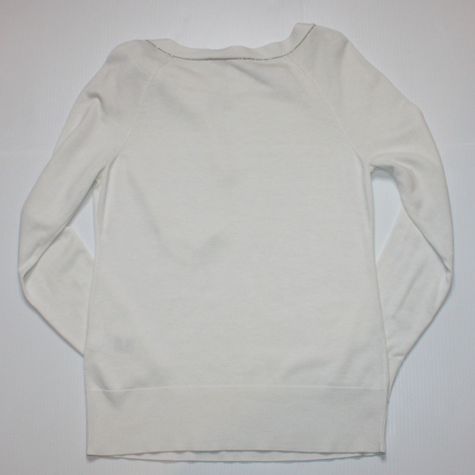 White House Black Market Bow Shoulder Raglan Sweater in size M NWT $89 Size M / US 6-8 / IT 42-44 - 5 Thumbnail