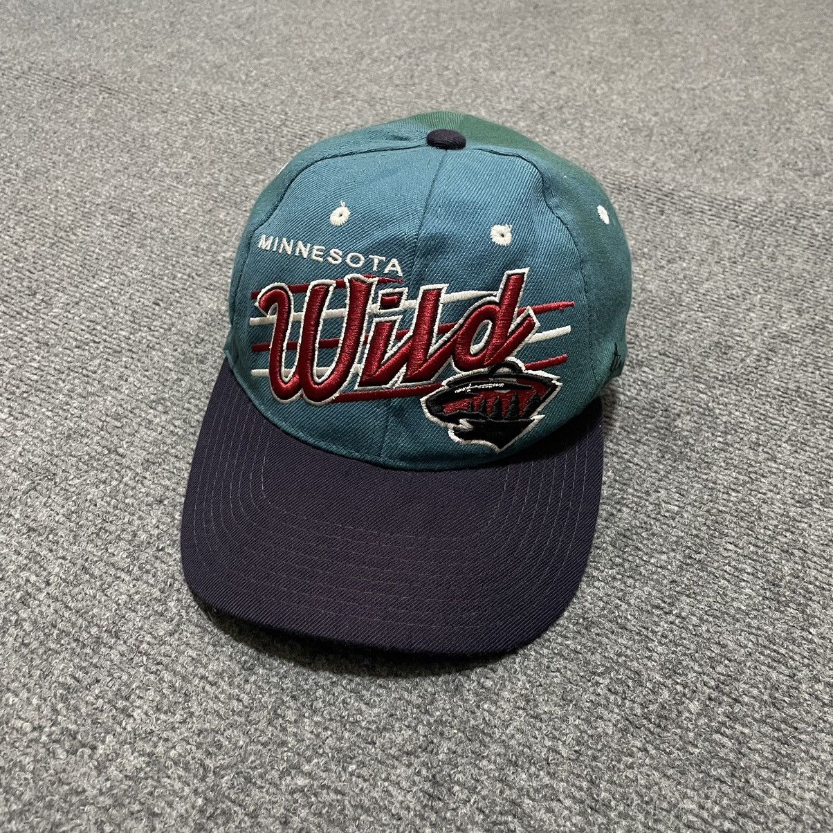 NHL × Vintage × Zephyr 1990s Zephyr NHL x Minnesota Wild Trucker Hat Size ONE SIZE - 1 Thumbnail