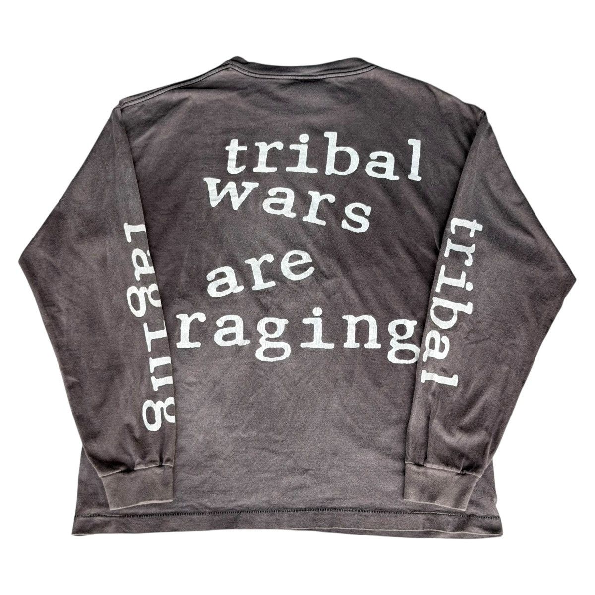 Saint Michael Saint Michael Tribal Wars Long Sleeve T-Shirt Faded Size XL Size US XL / EU 56 / 4 - 2 Thumbnail