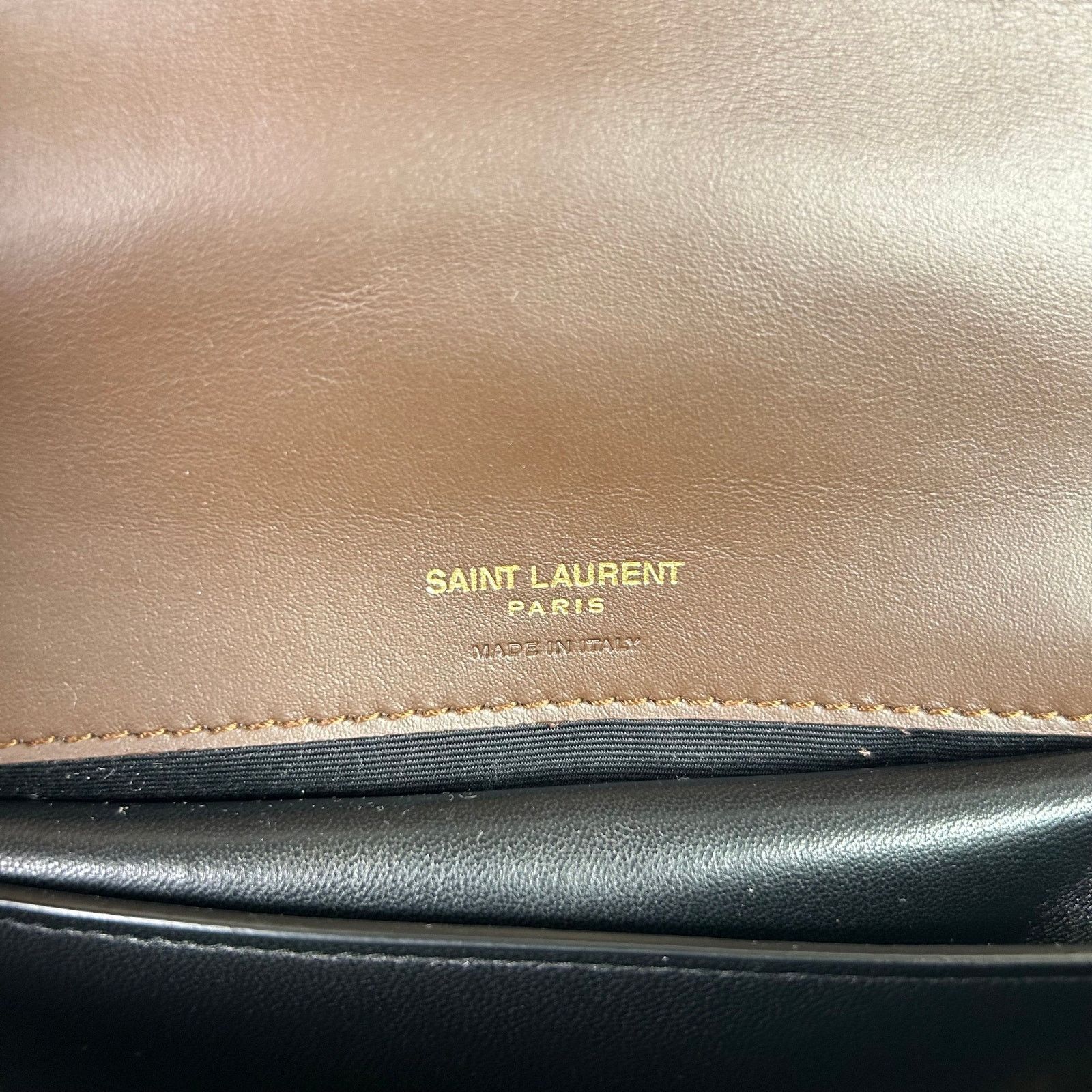 Saint Laurent Paris Saint Laurent Small Matelasse LouLou Suede Bag Size ONE SIZE - 7 Thumbnail