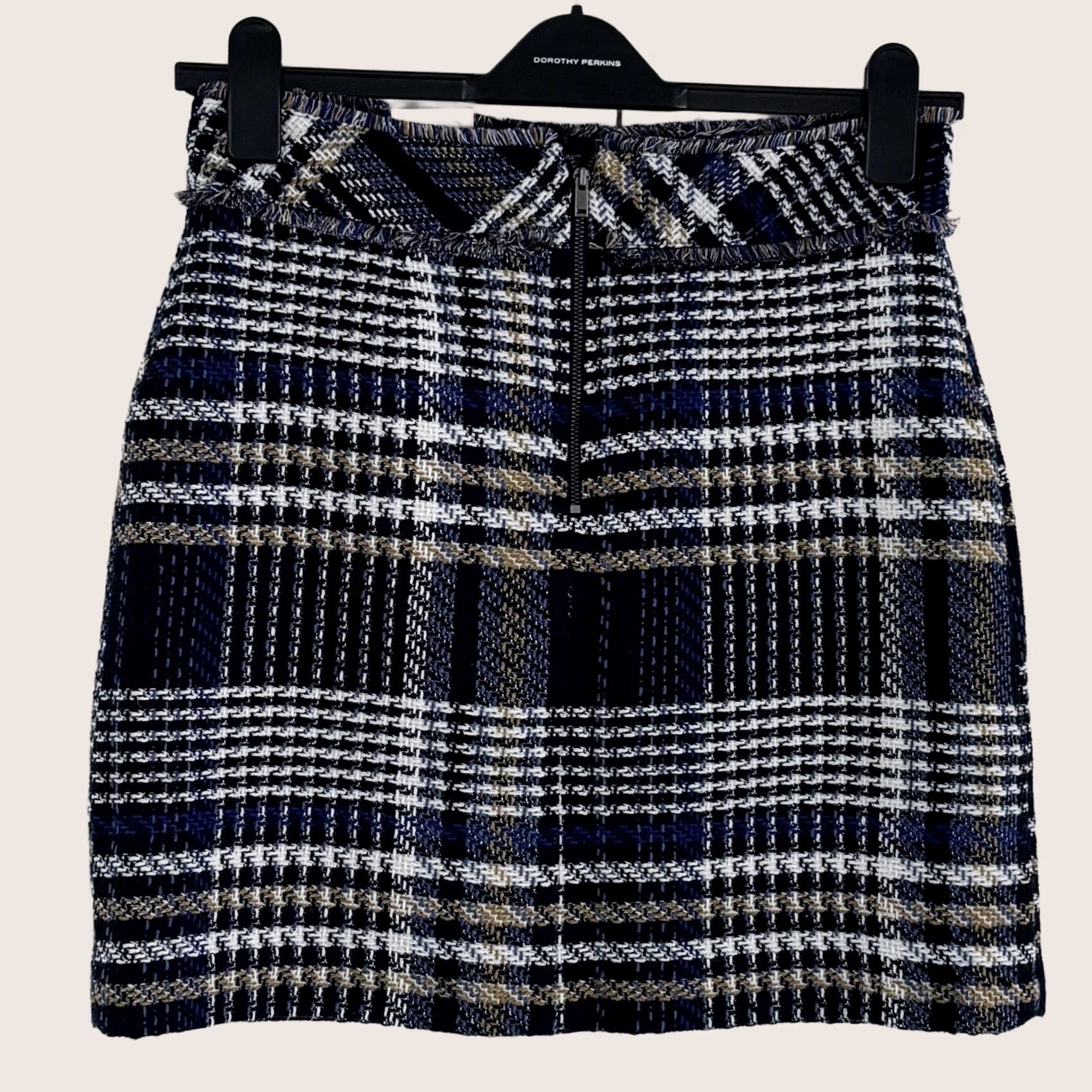 Vintage TU Harvest Skirt UK 10 Size Womens Multi Fringe Detail New With Tags BNWT Size 32" / US 10 / IT 46 - 1 Thumbnail