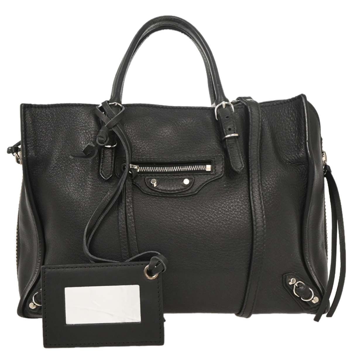 Balenciaga Balenciaga Papier A6 Classic Studs Bag Leather Size ONE SIZE - 1 Thumbnail