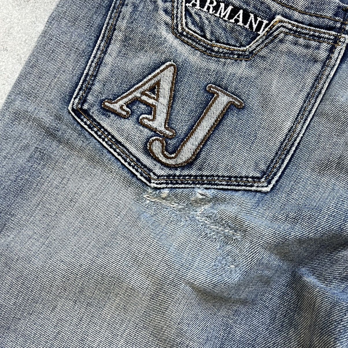 Armani Vintage EA Armani Jeans Big Logo Size US 36 / EU 52 - 6 Thumbnail