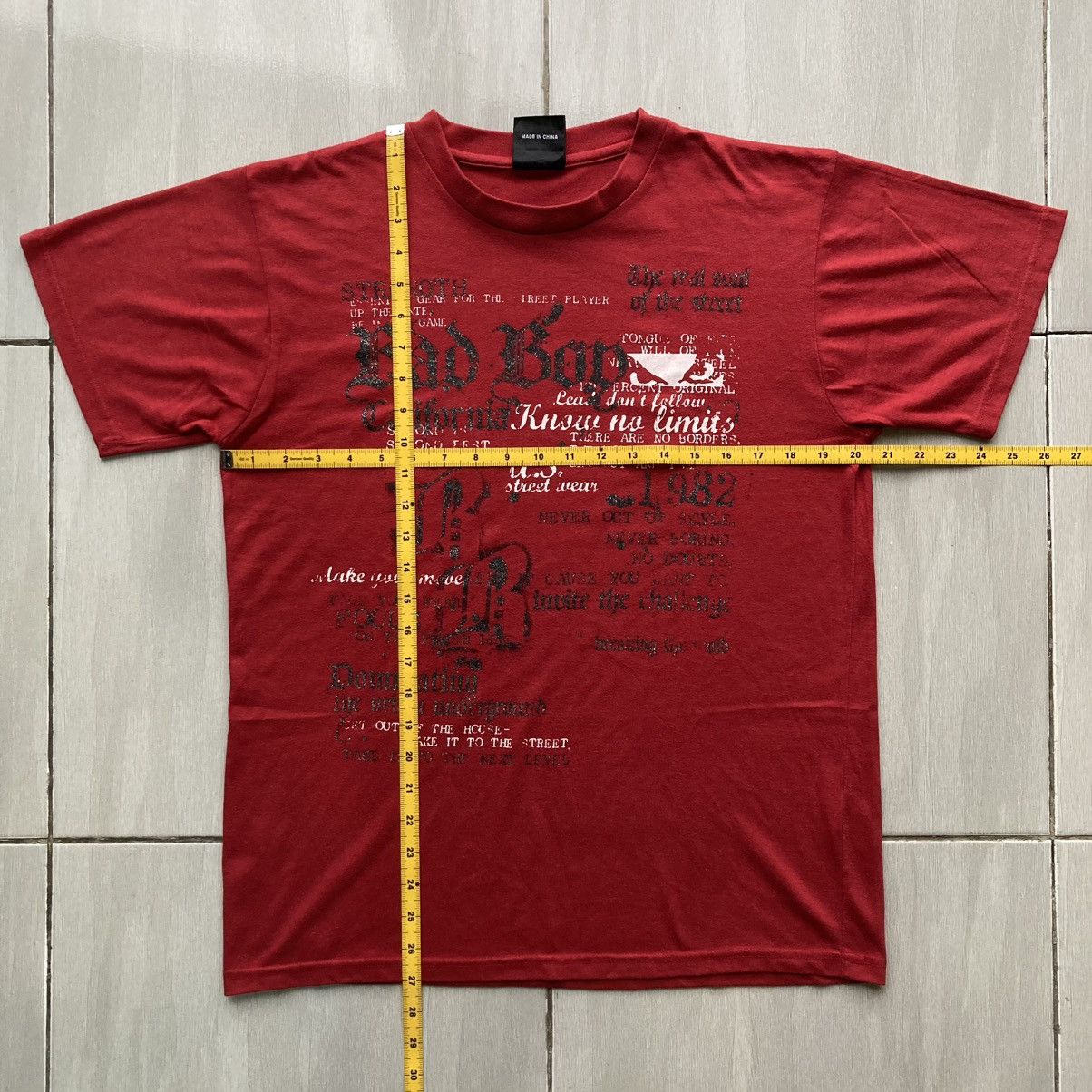 Japanese Brand × Vintage Japanese Brand Poem Vintage Y2k Streetwear Size US XL / EU 56 / 4 - 18 Thumbnail