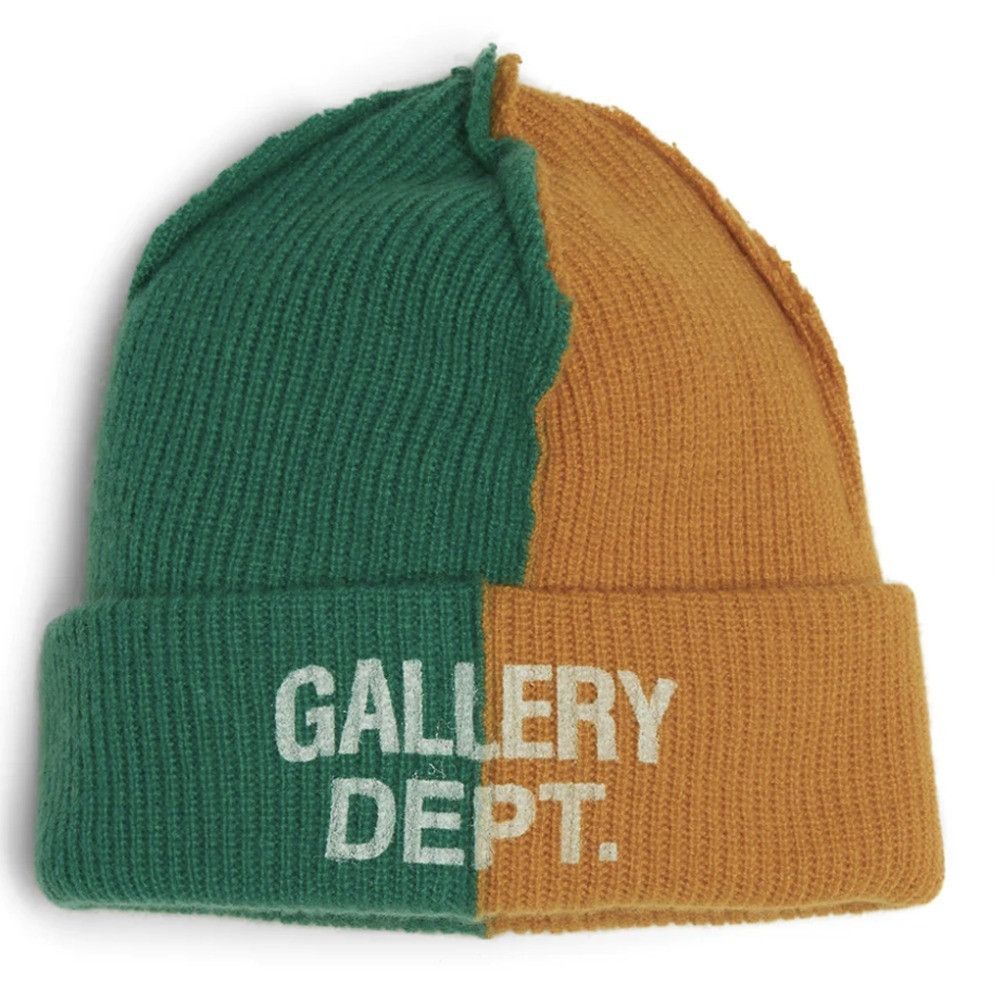 Gallery Dept. o1mle0725 Size: OS / Topanga Beanie Hat / Cap Orange/Green Size ONE SIZE - 1 Thumbnail