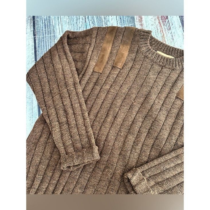 Other Vintage Wiznit 100% Baby Alpaca Wool Men's Ribbed Crewneck S Size XL / US 12-14 / IT 48-50 - 3 Thumbnail