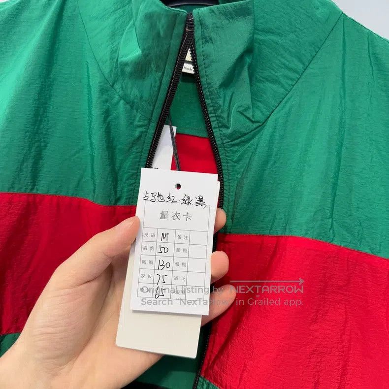 Gucci Gucci Red and green stitched jacket Size US M / EU 48-50 / 2 - 8 Thumbnail