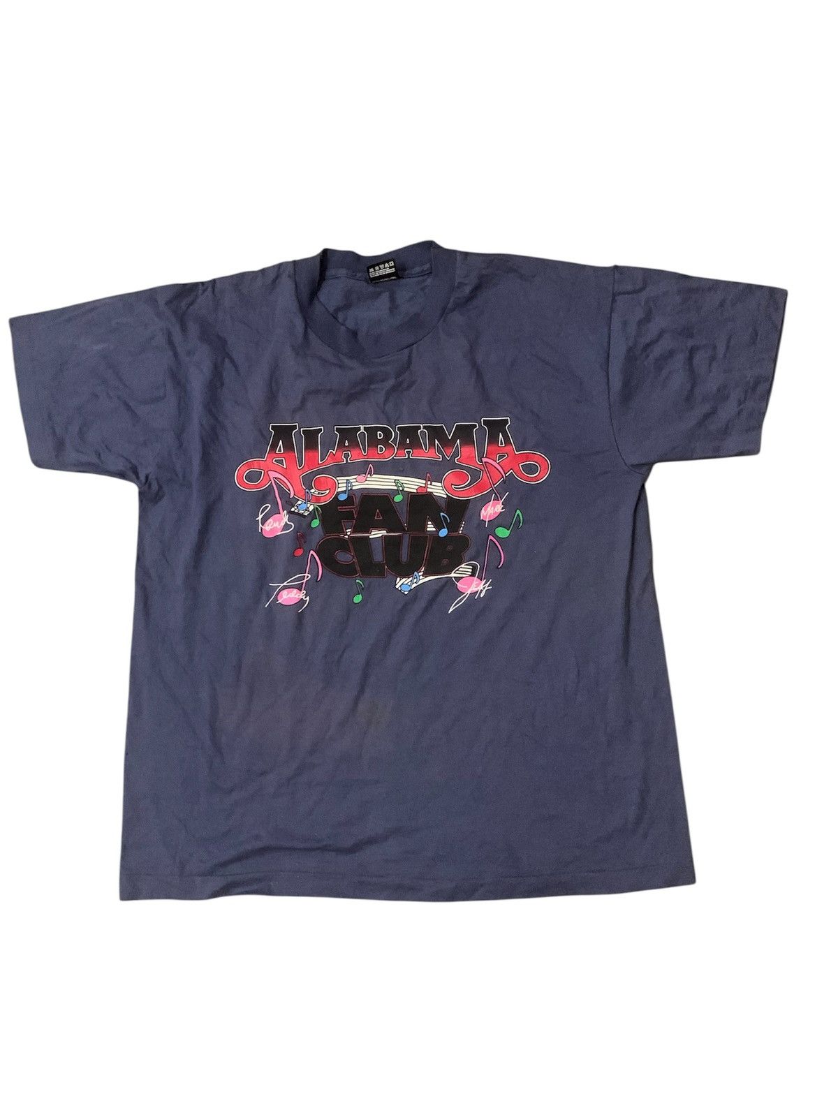 Band Tees Vintage 90’s Official Alabama Fan Club Tee Size US XL / EU 56 / 4 - 1 Thumbnail