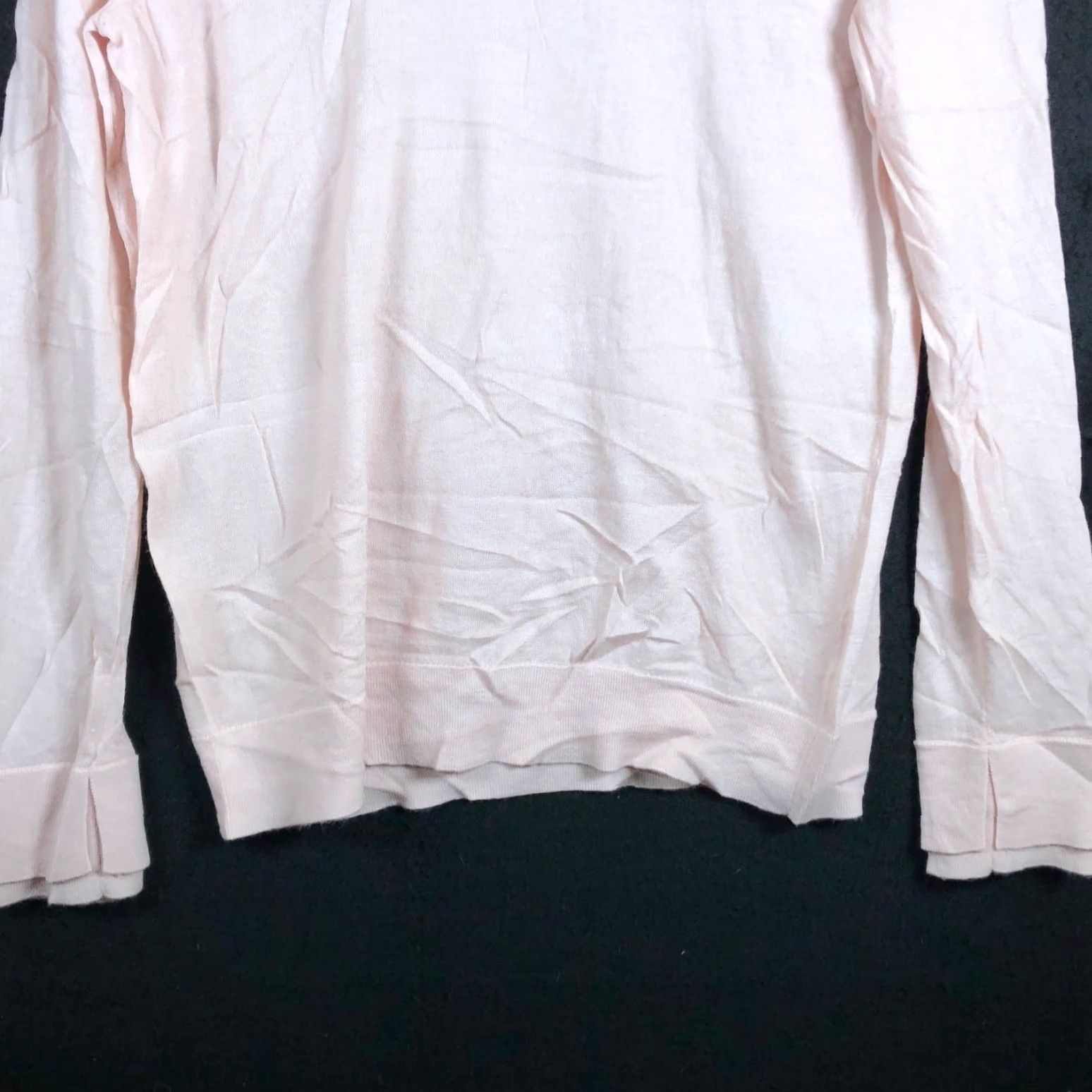 Banana Republic Banana Republic Women Sweater Crew Neck 100% Merino Wool Long Sleeve L Pink Pullover Knit Workwear Casual Women's Clothes Size L / US 10 / IT 46 - 3 Thumbnail