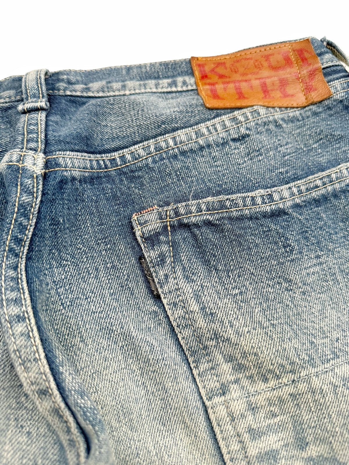 Kapital OG KIRO Kountry Boro Distressed Denim Size US 34 / EU 50 - 11 Thumbnail