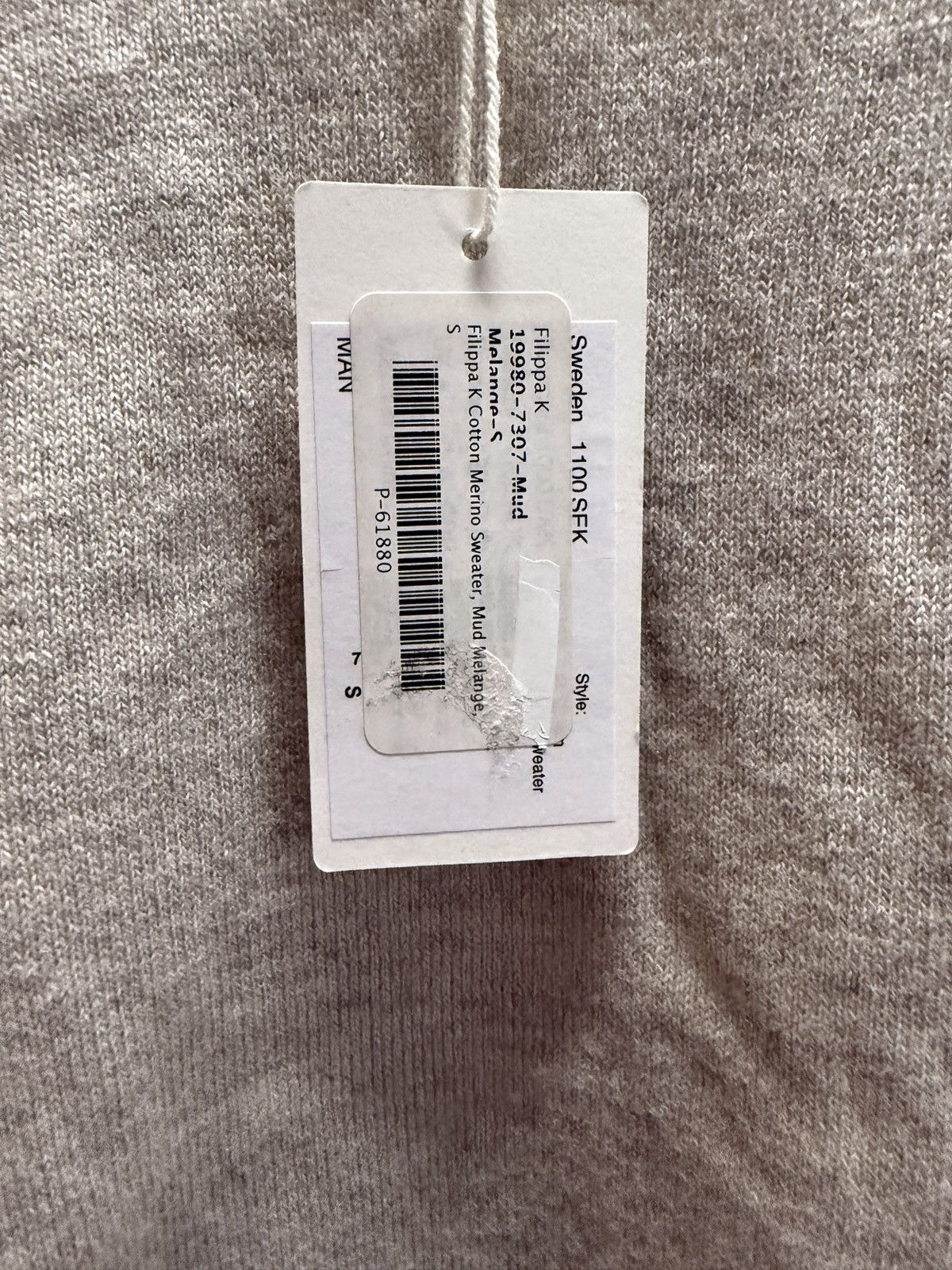 Filippa K Flippa k cotton merino sweater Size US S / EU 44-46 / 1 - 4 Thumbnail