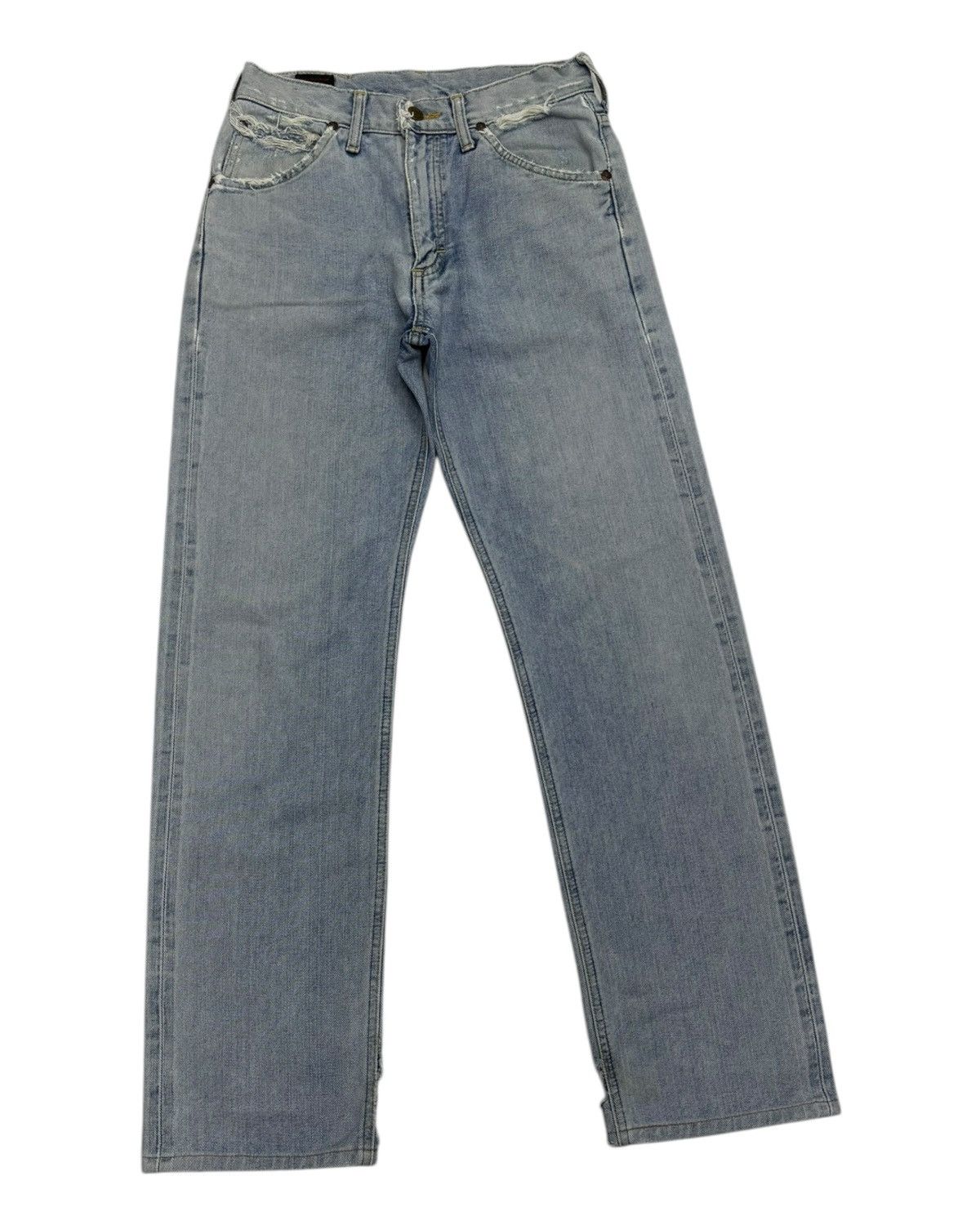 Lee × Left Hand × Vintage LEE RIDERS LEFT HAND DENIM SELVEDGE JEANS Size US 27 - 4 Thumbnail