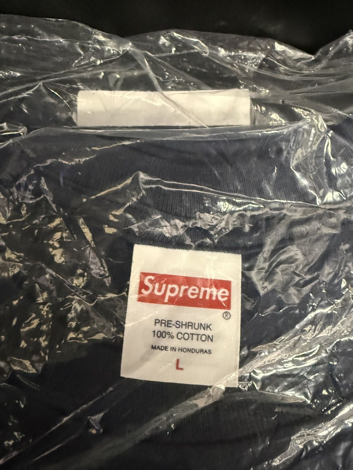 Supreme Supreme origami tee NAVY Size US L / EU 52-54 / 3 - 5 Thumbnail