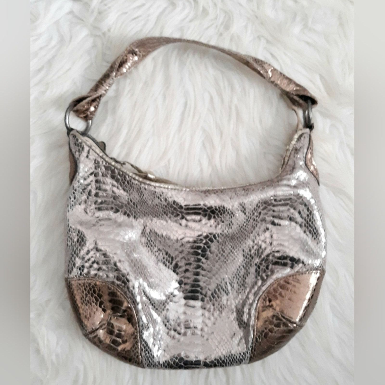 Vintage Maurices Snakeskin Hobo Bag Size ONE SIZE - 1 Thumbnail