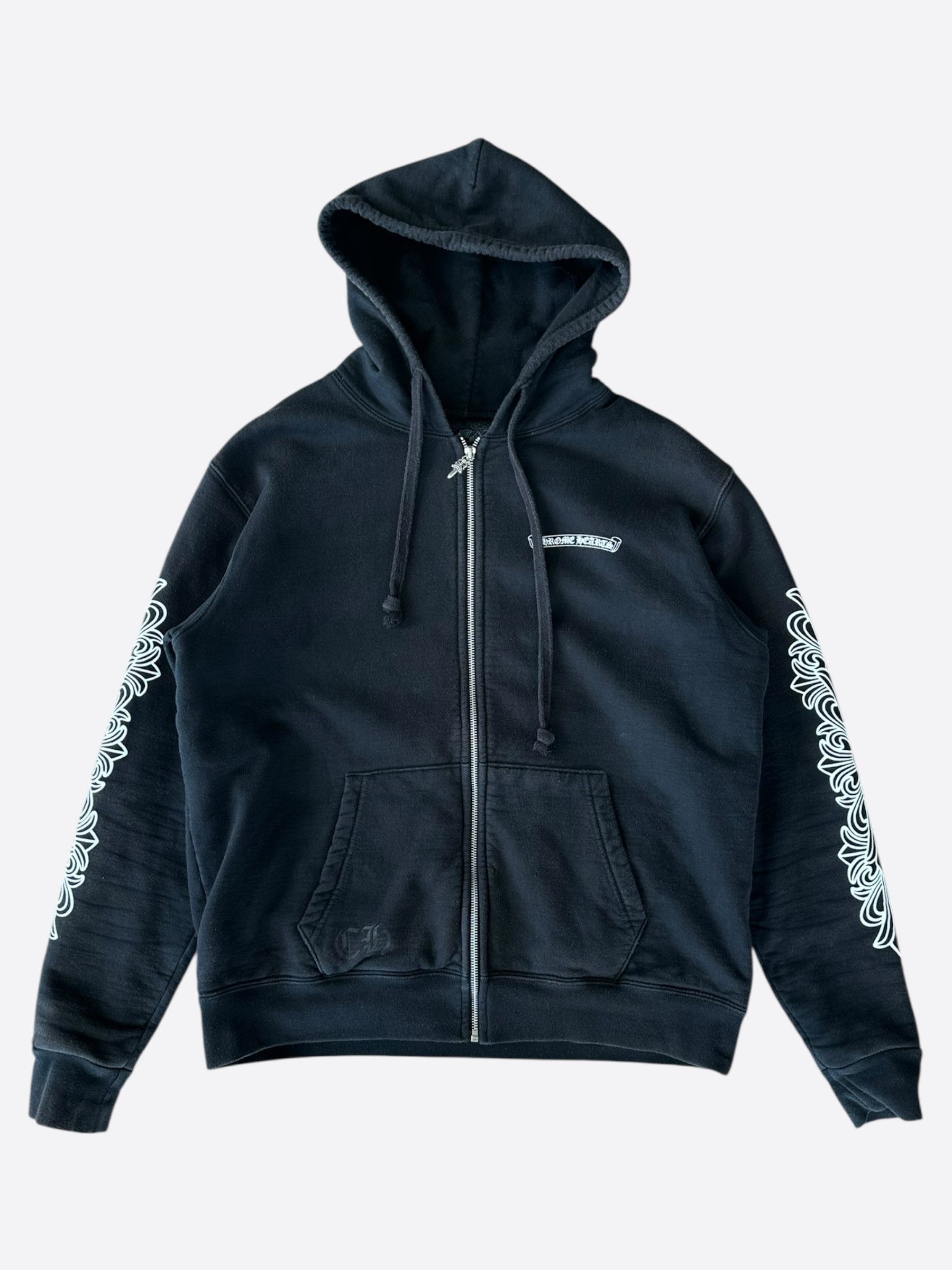 Chrome Hearts CHROME HEARTS Malibu Exclusive Horse Shoe Zip
