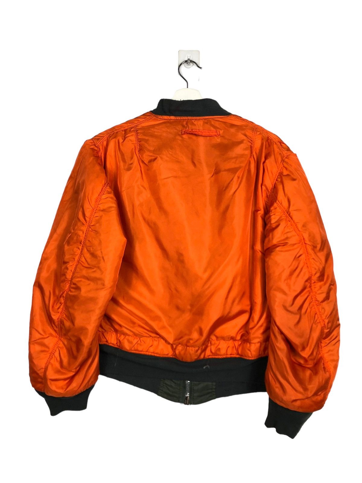 Alpha Industries 🔥 1970s VINTAGE RIOT RIOT ALPHA BOMBER JACKET MADE IN USA Size US M / EU 48-50 / 2 - 14 Thumbnail