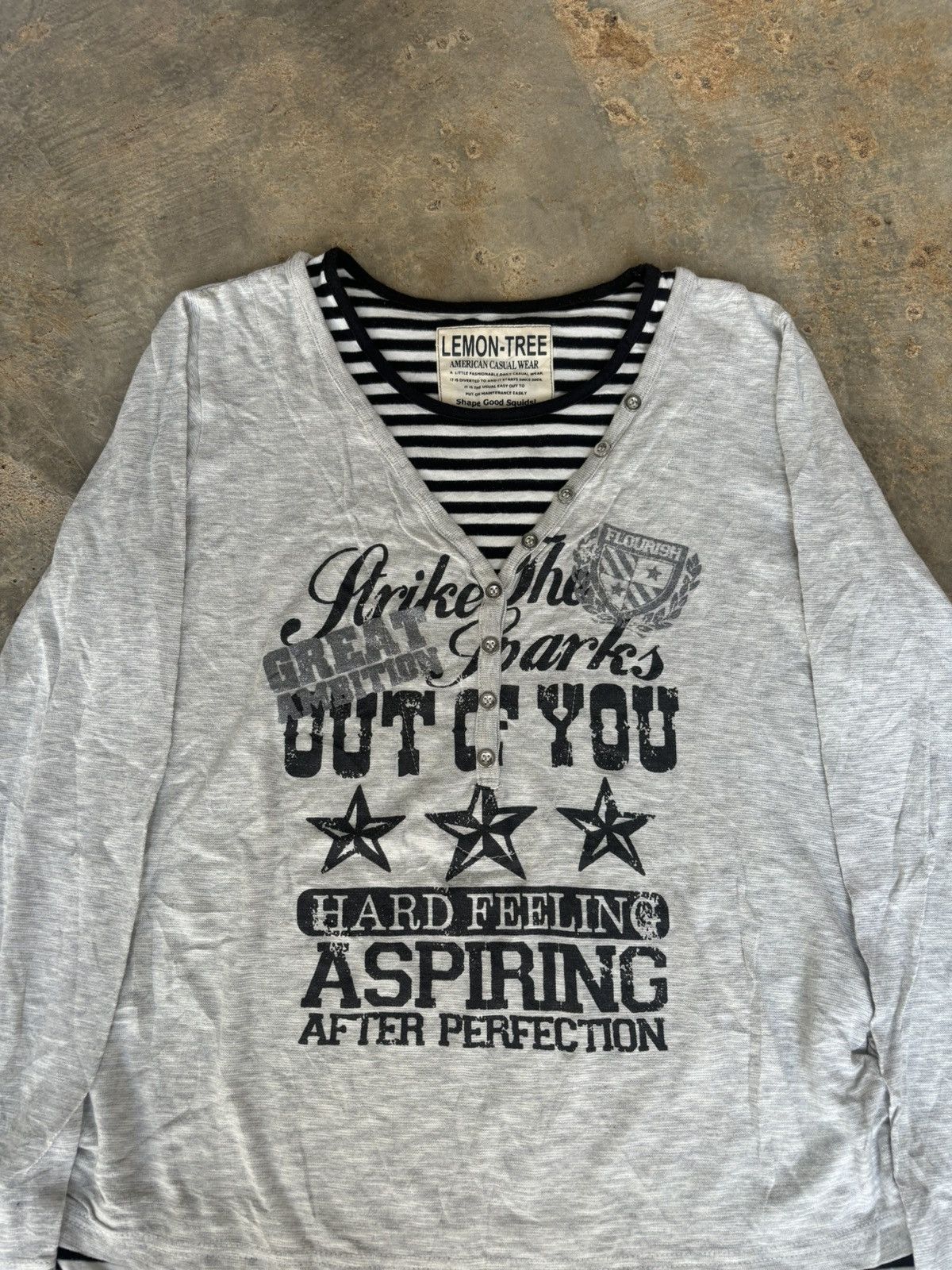 Hysteric Glamour × If Six Was Nine × Japanese Brand Y2k Double Layer Lemon-Tree Ifsixwasnine Punk Style Size US L / EU 52-54 / 3 - 2 Thumbnail