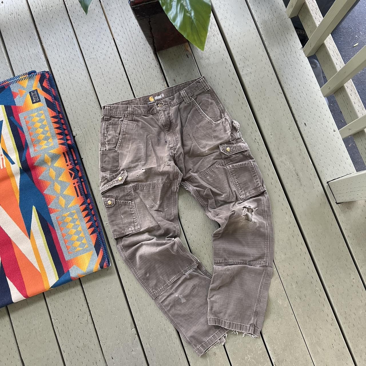 Carhartt × Vintage vintage carhartt carpenter pants Size US 34 / EU 50 - 4 Thumbnail