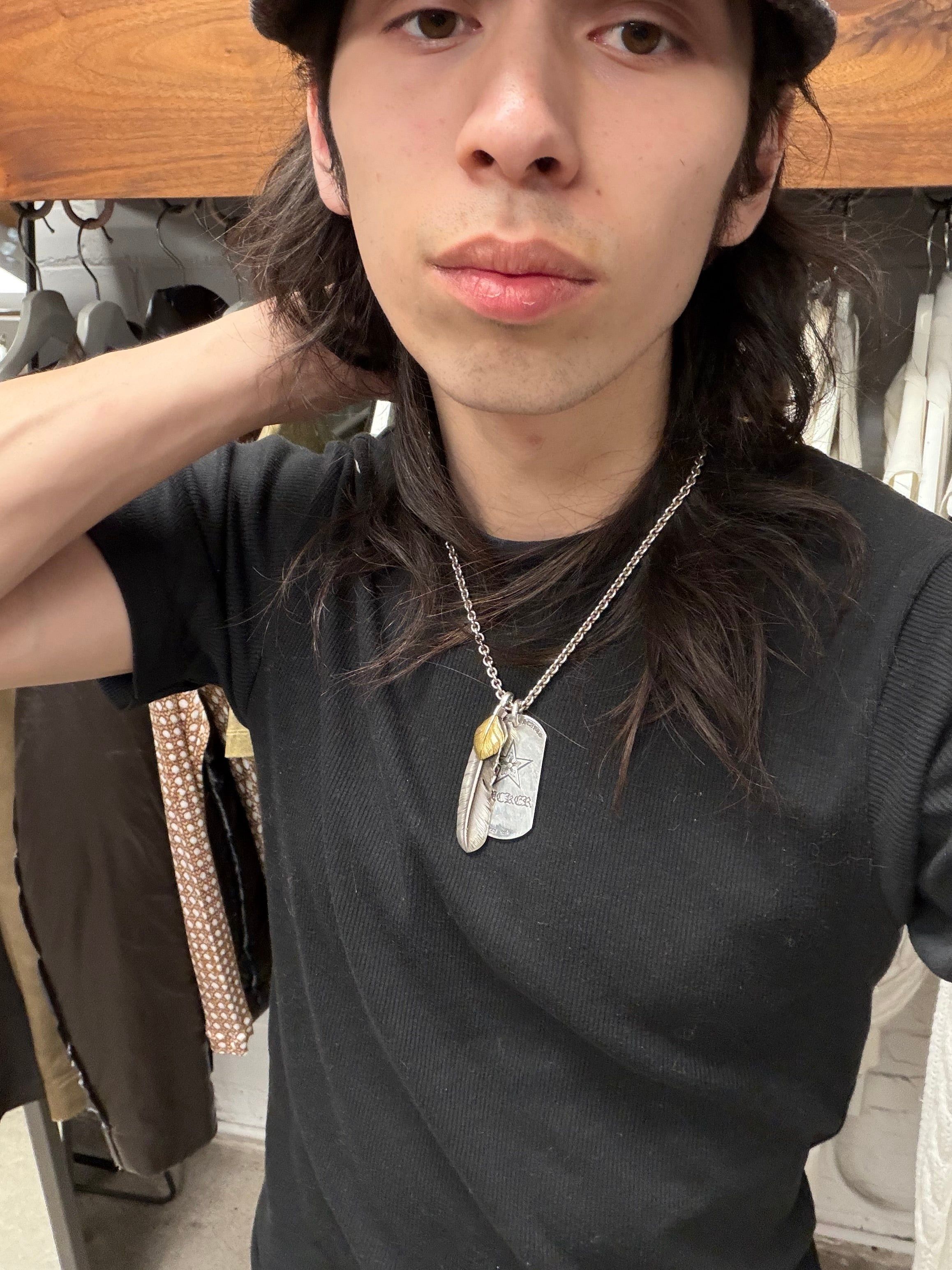 Chrome Hearts Chrome Hearts ‘Fucker/Rolling Stones’ Tongue & Lips 925 Silver Dogtag Size ONE SIZE - 3 Thumbnail