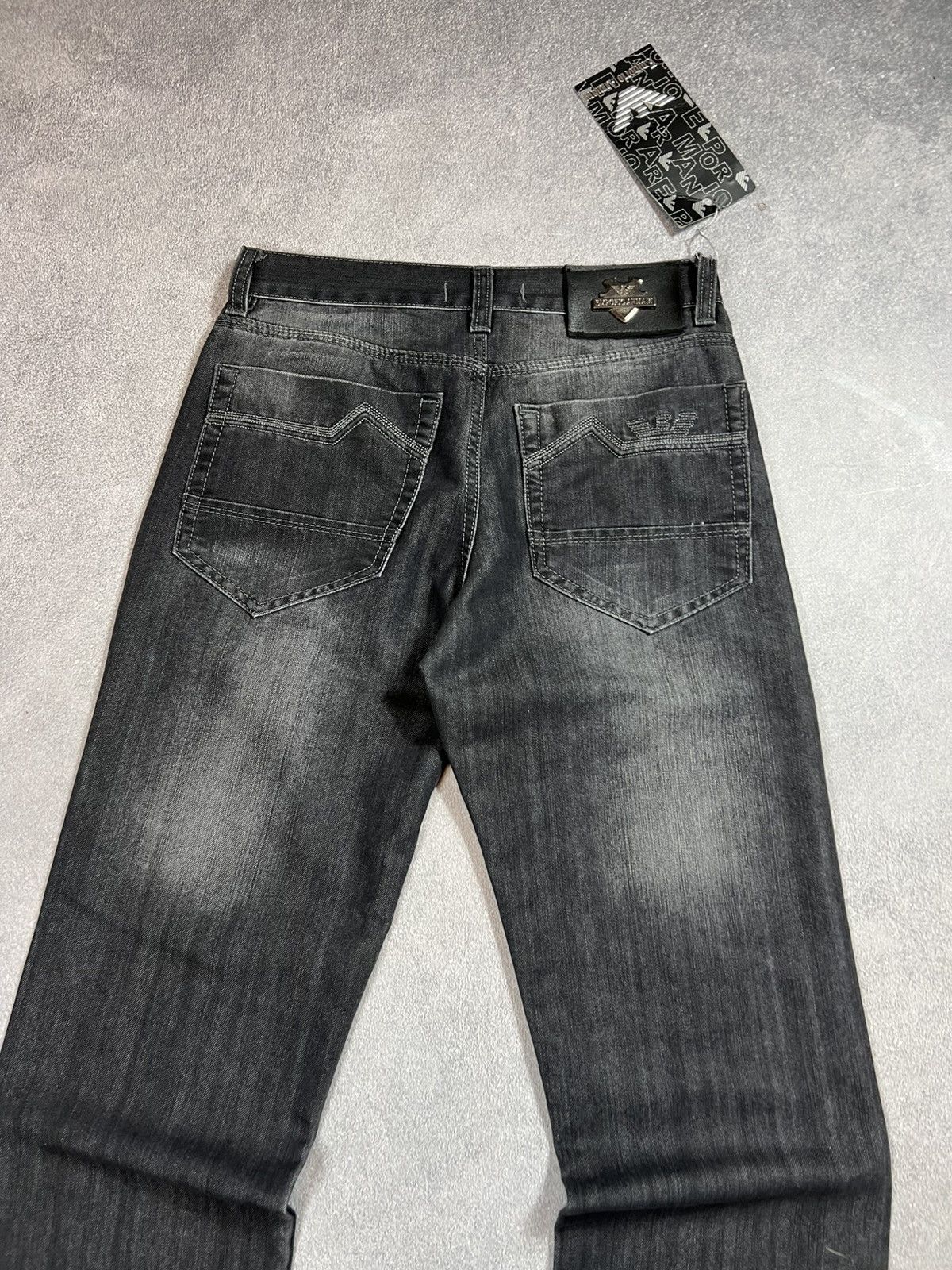 Hysteric Glamour 🔥VTG JUNYA RICK OWENS STYLE DISTRESSED HYPE Y2K JEANS Size US 31 - 5 Thumbnail