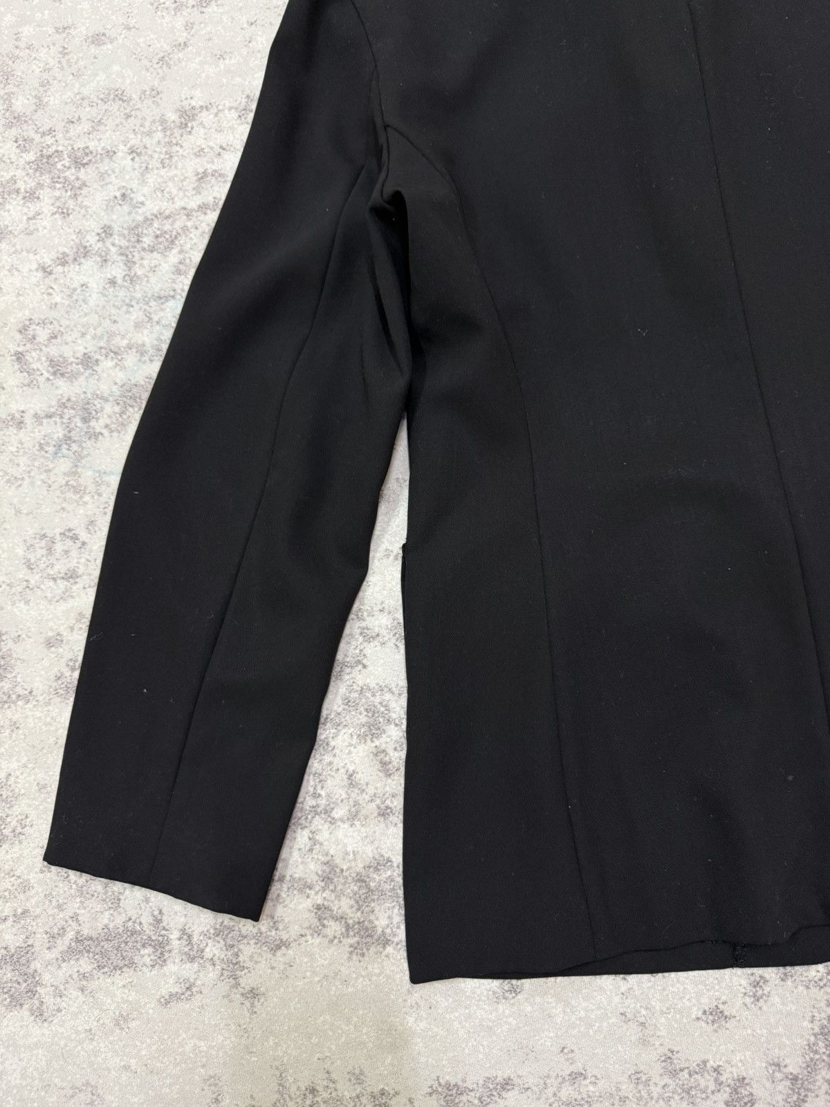 Yohji Yamamoto Yohji Yamamoto Workshop Flap Pocket Black Button Up Jacket Size US S / EU 44-46 / 1 - 12 Thumbnail